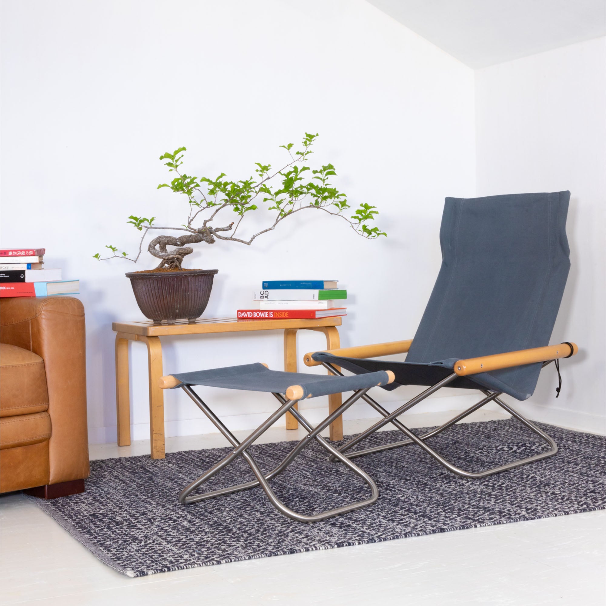 Nychair X Ottoman, otoman pliabil