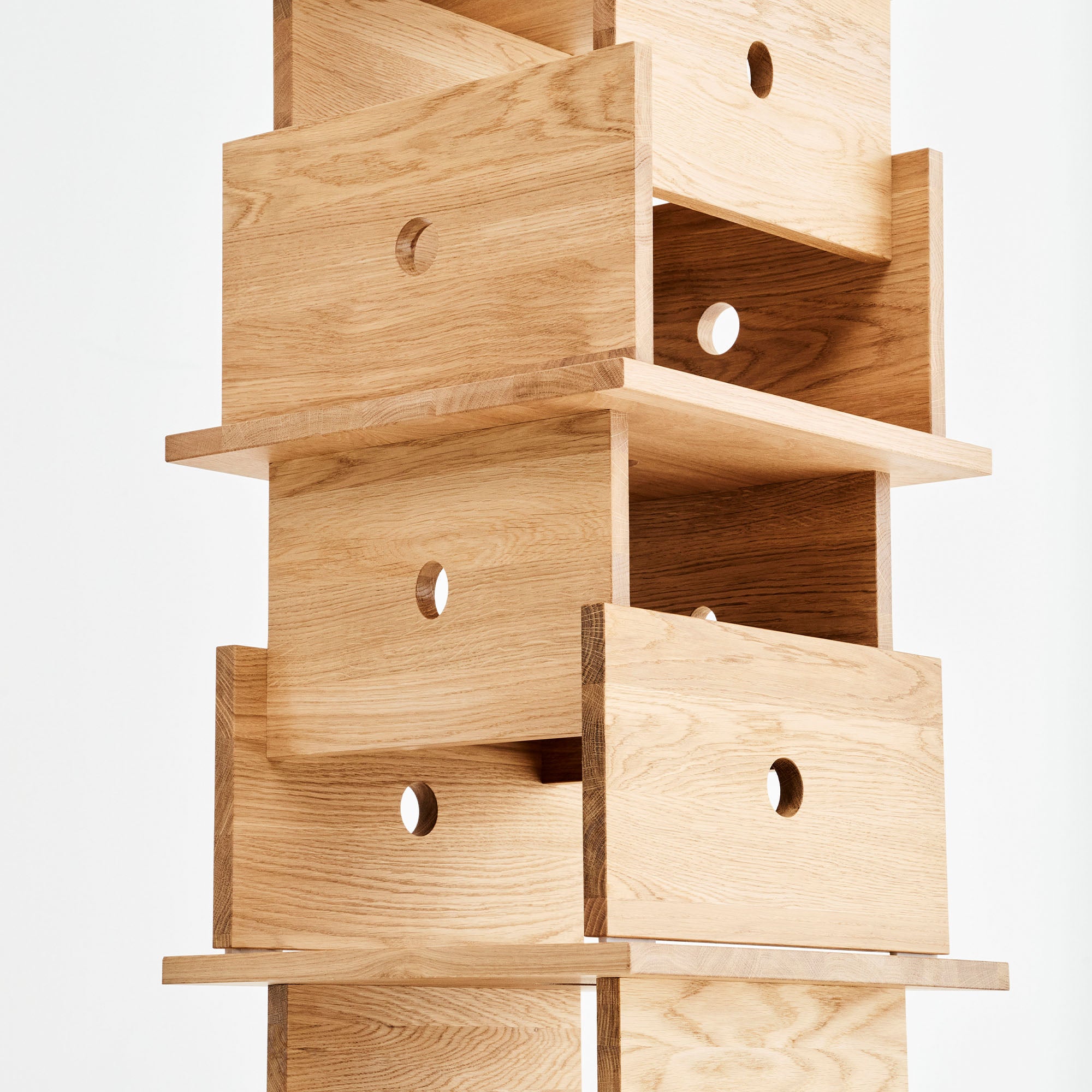 Wood Box, măsuță de cafea 40x40 cm