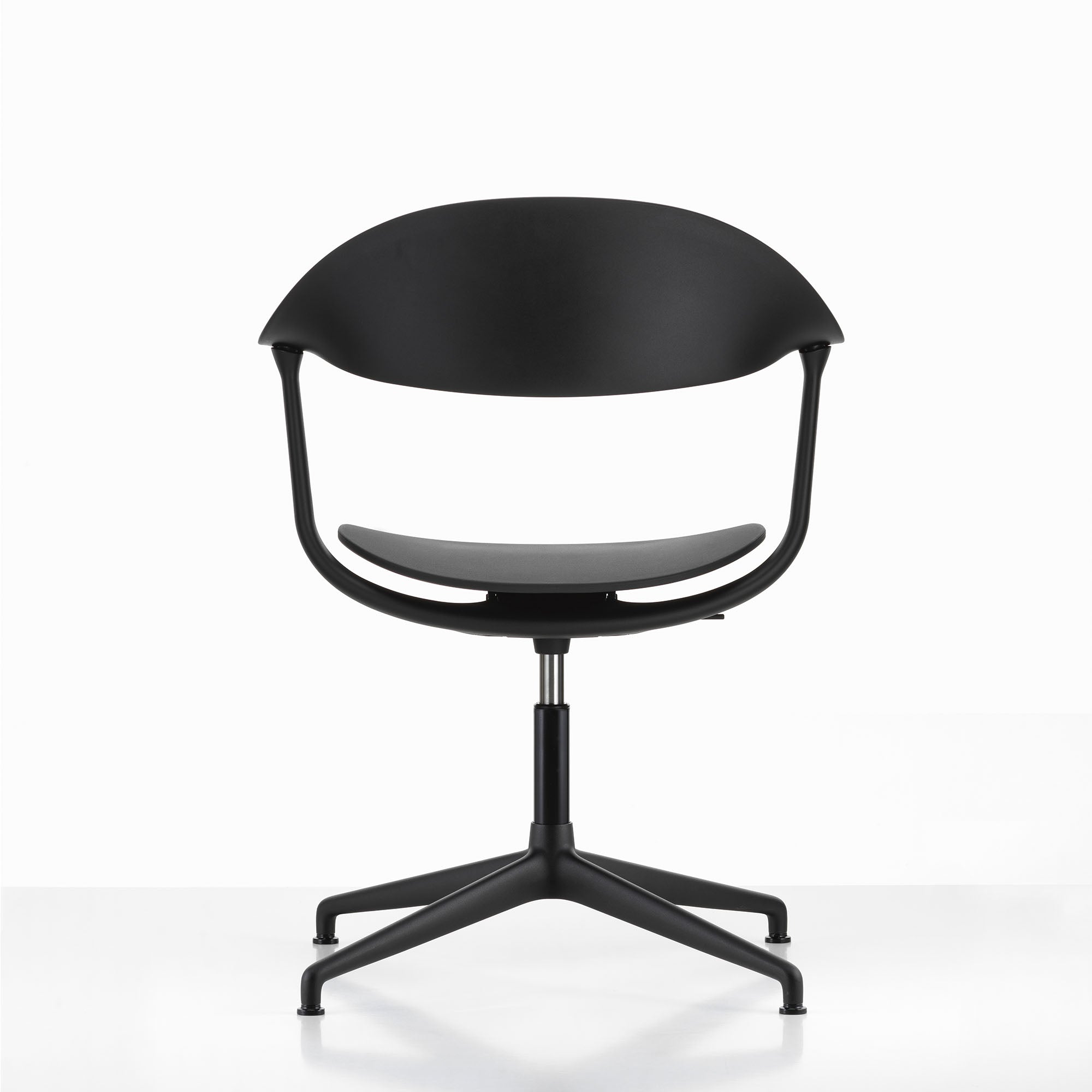 Mynt, scaun de birou cu șezut și spătar de plastic