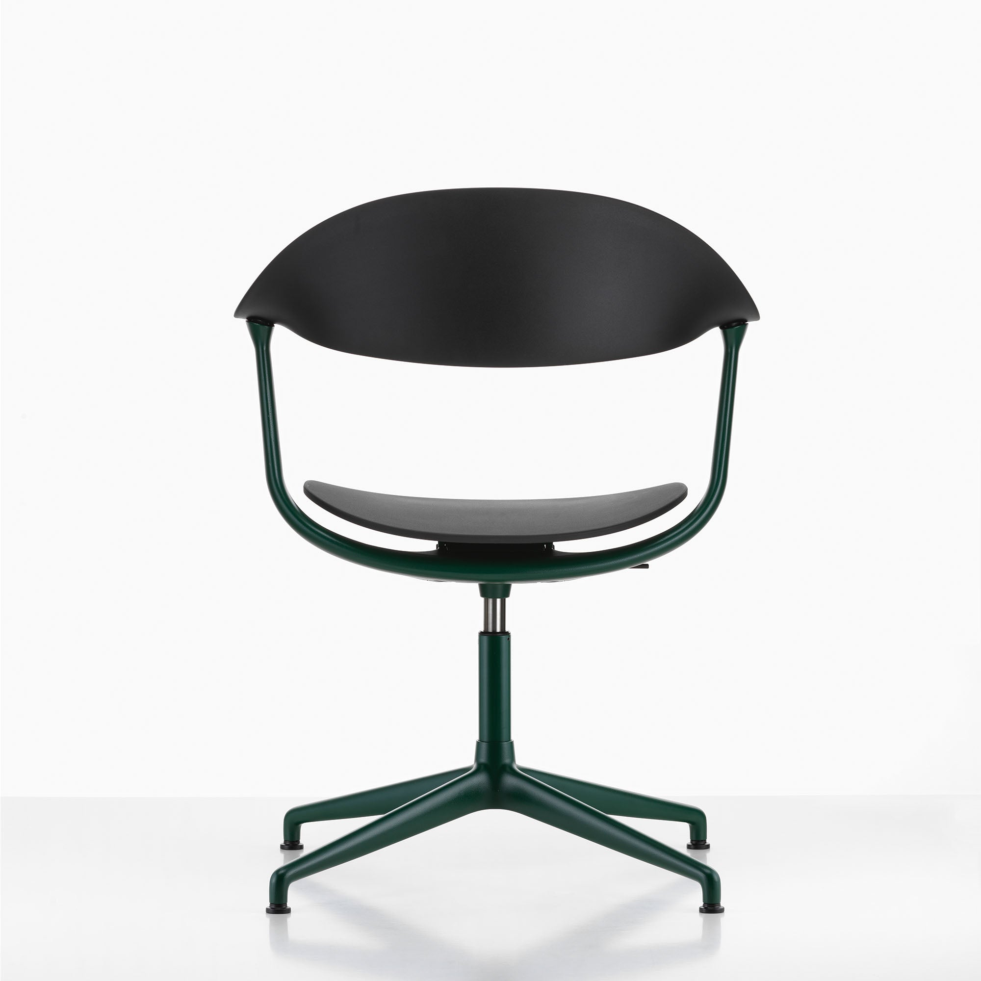 Mynt, scaun de birou cu șezut și spătar de plastic