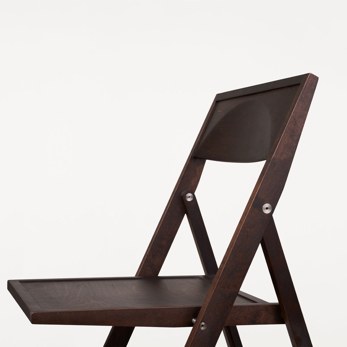 Folding Flat Chair, scaun pliabil din lemn