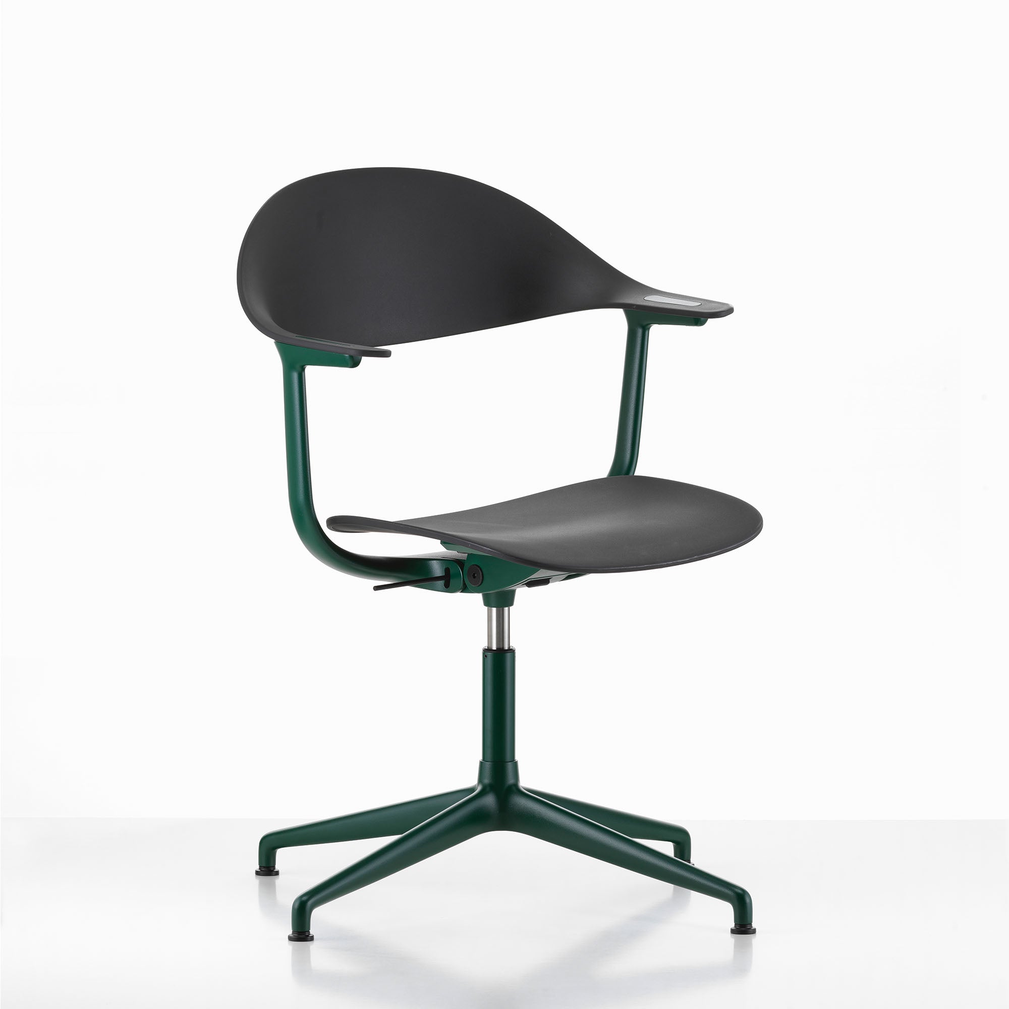 Mynt, scaun de birou cu șezut și spătar de plastic