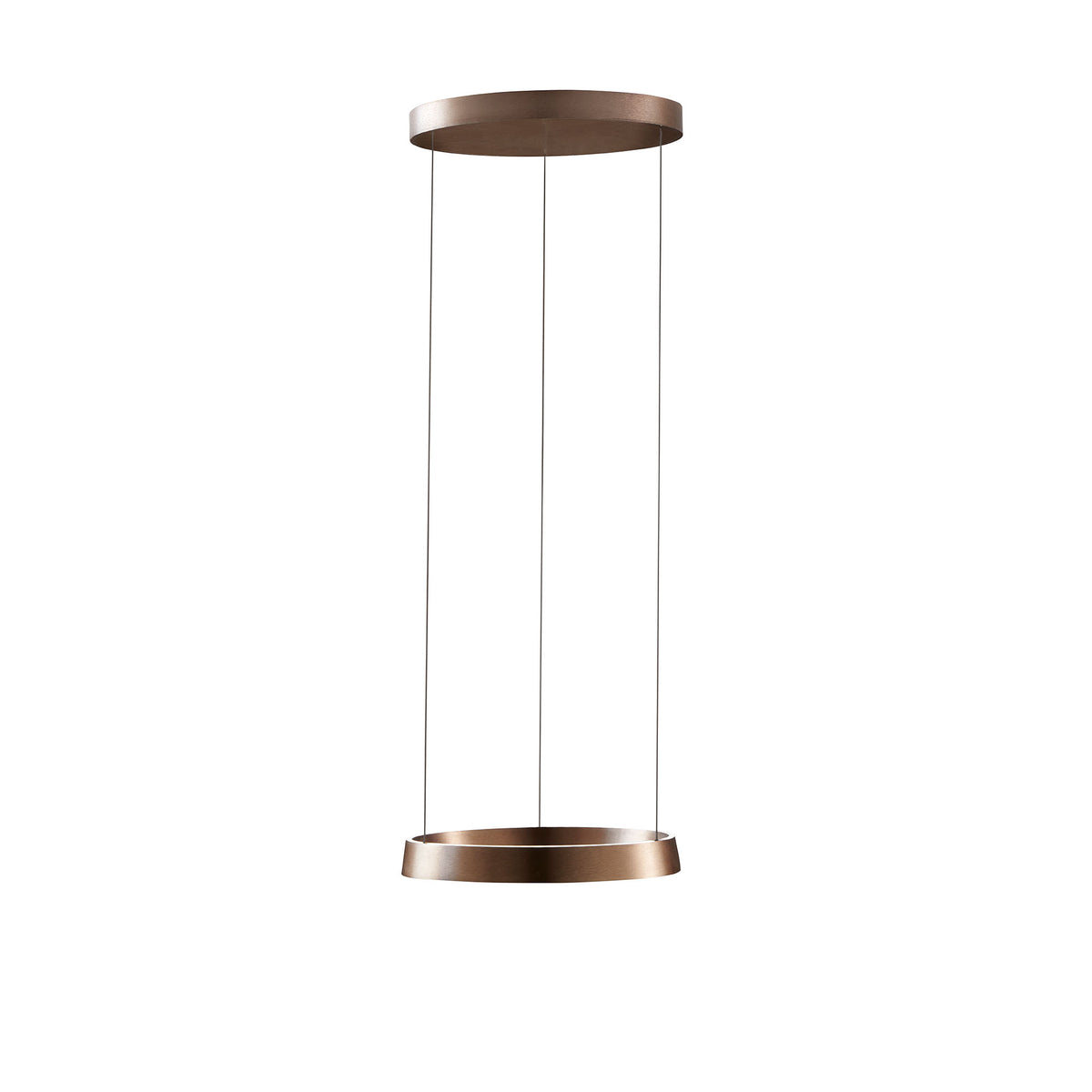 Edge Round, lampă suspendată Ø50 cm