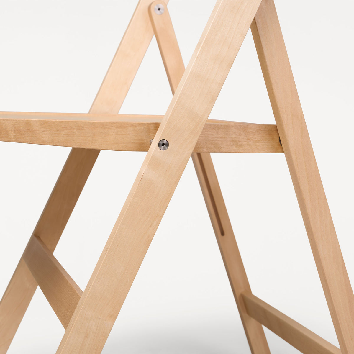 Folding Flat Chair, scaun pliabil din lemn