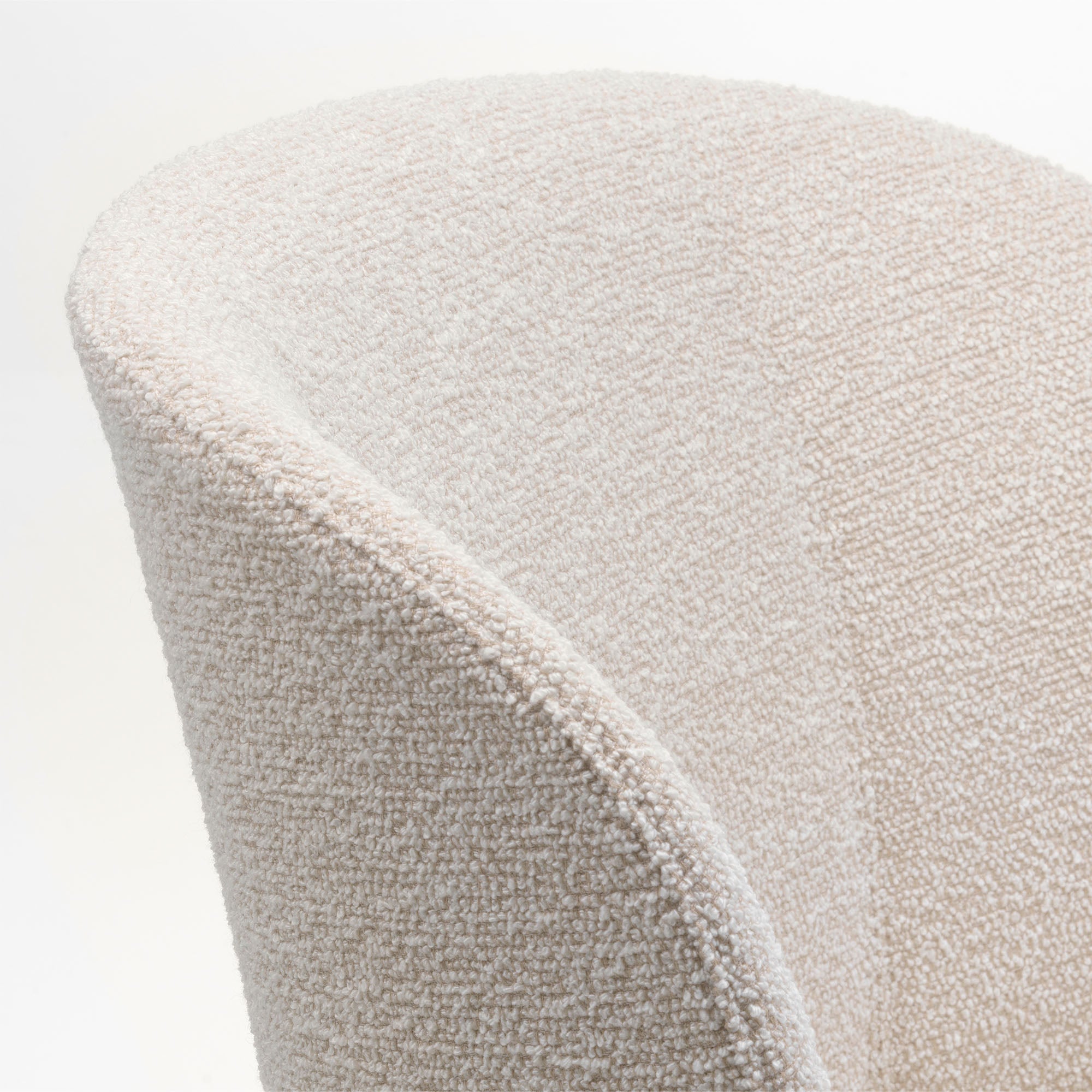 Mikado Side Chair, scaun de dining tapițat cu picioare lemn
