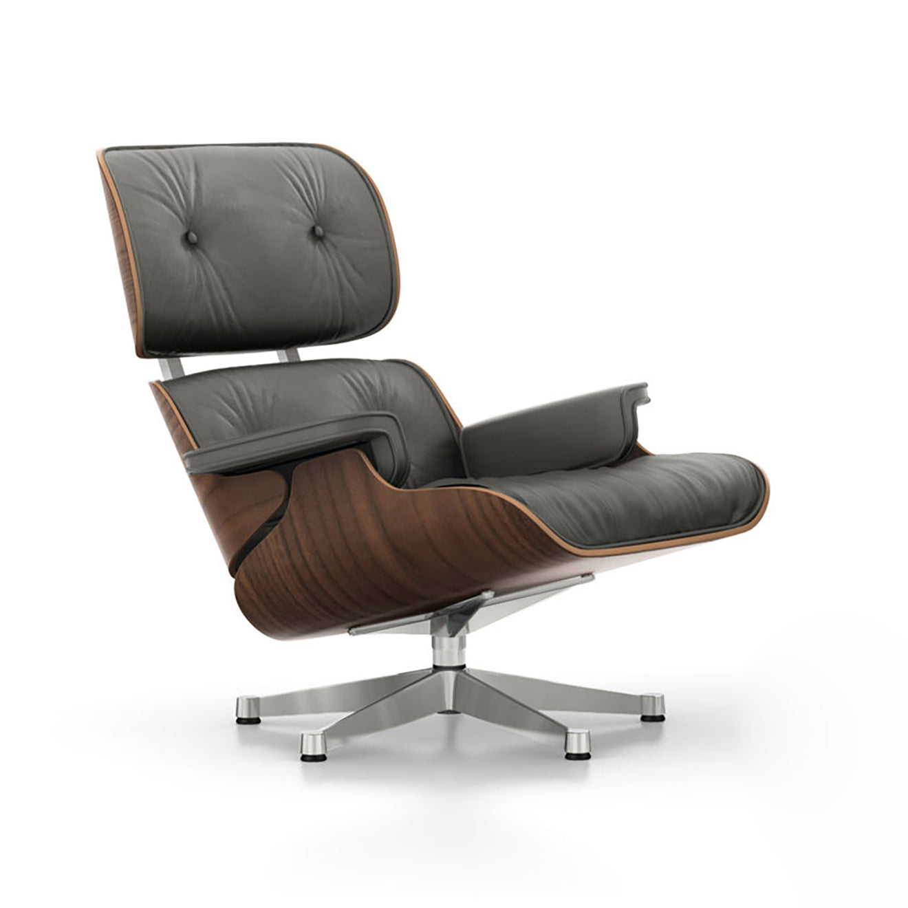 Eames Lounge Chair (lemn de nuc)