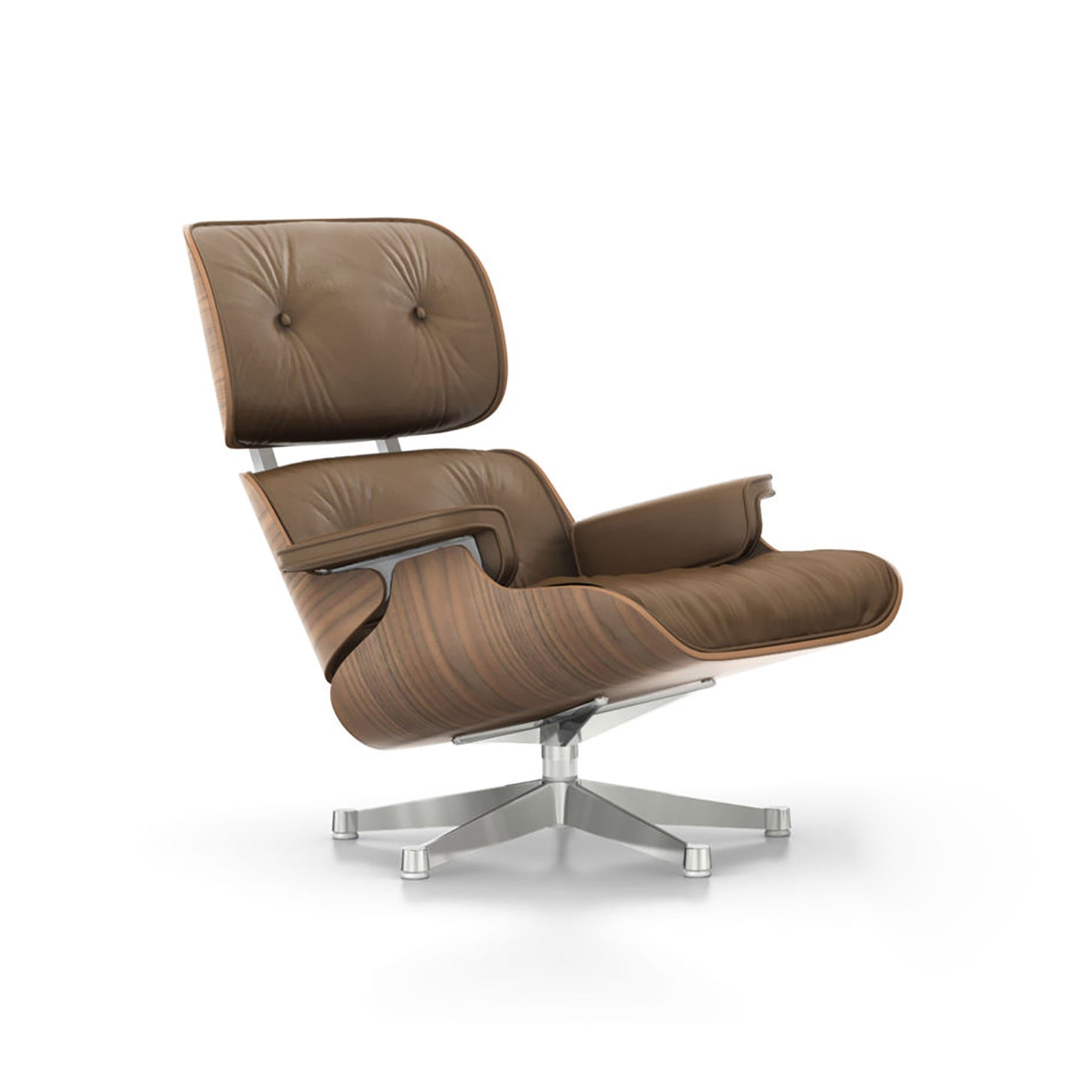 Eames Lounge Chair (lemn de nuc)