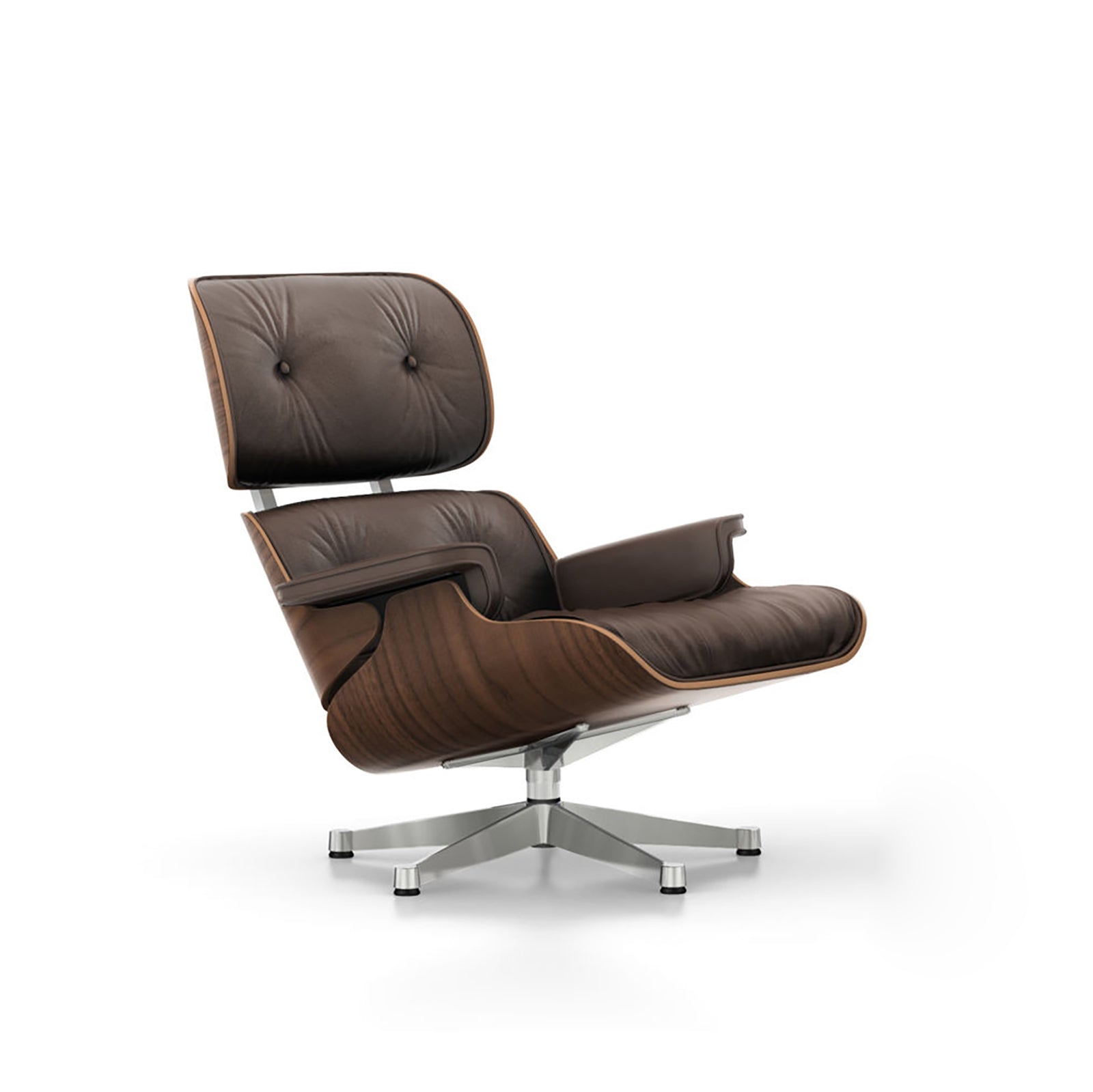 Eames Lounge Chair (lemn de nuc)