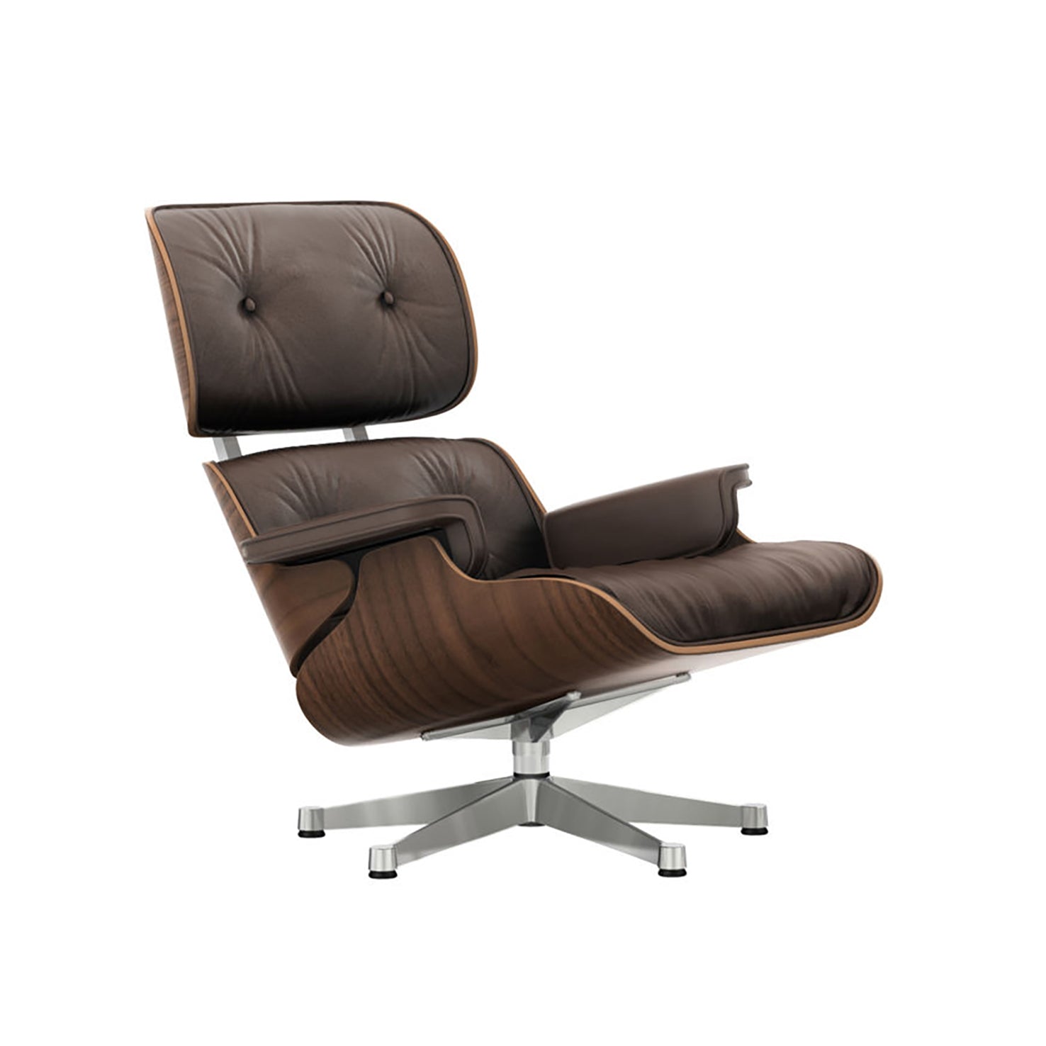 Eames Lounge Chair (lemn de nuc)