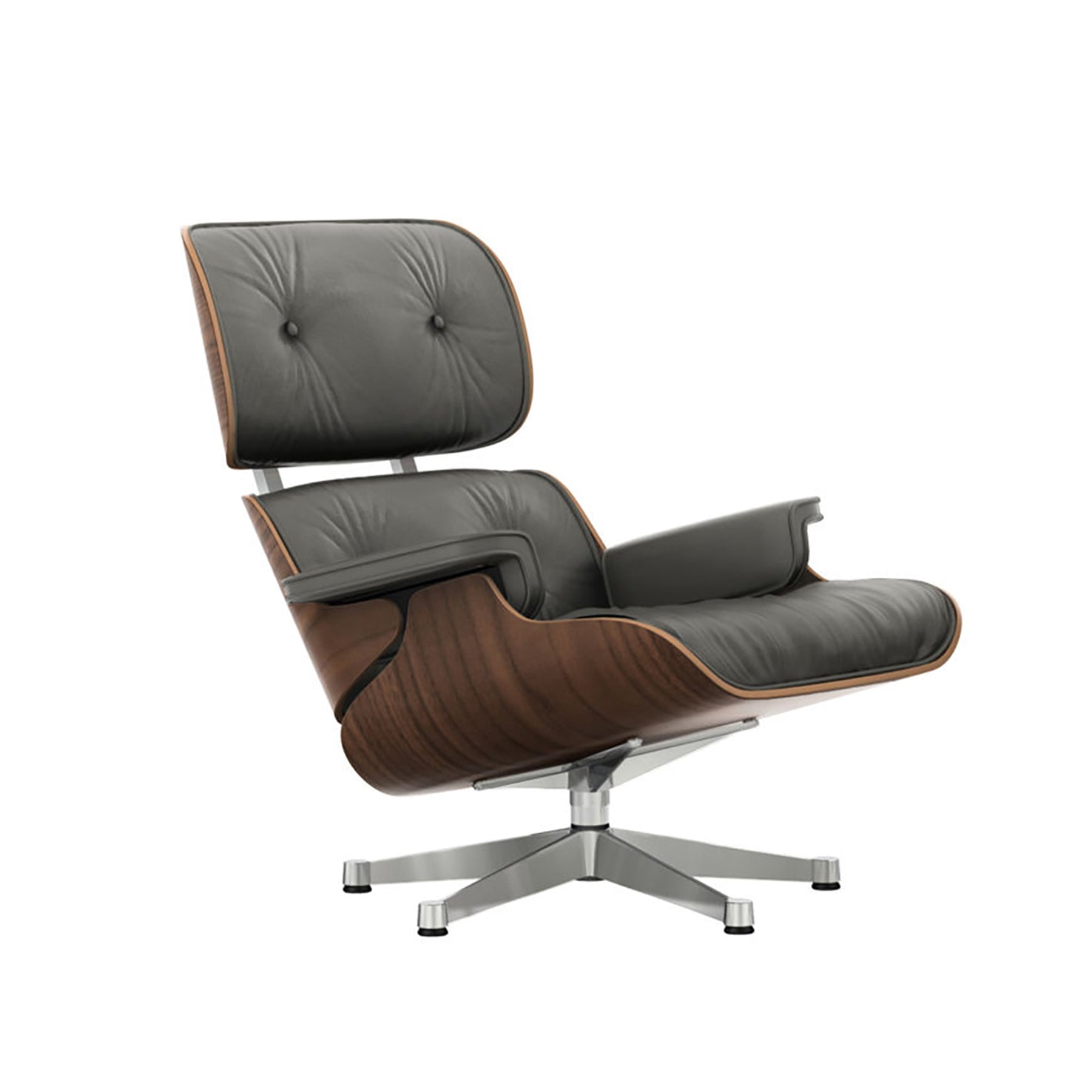 Eames Lounge Chair (lemn de nuc)