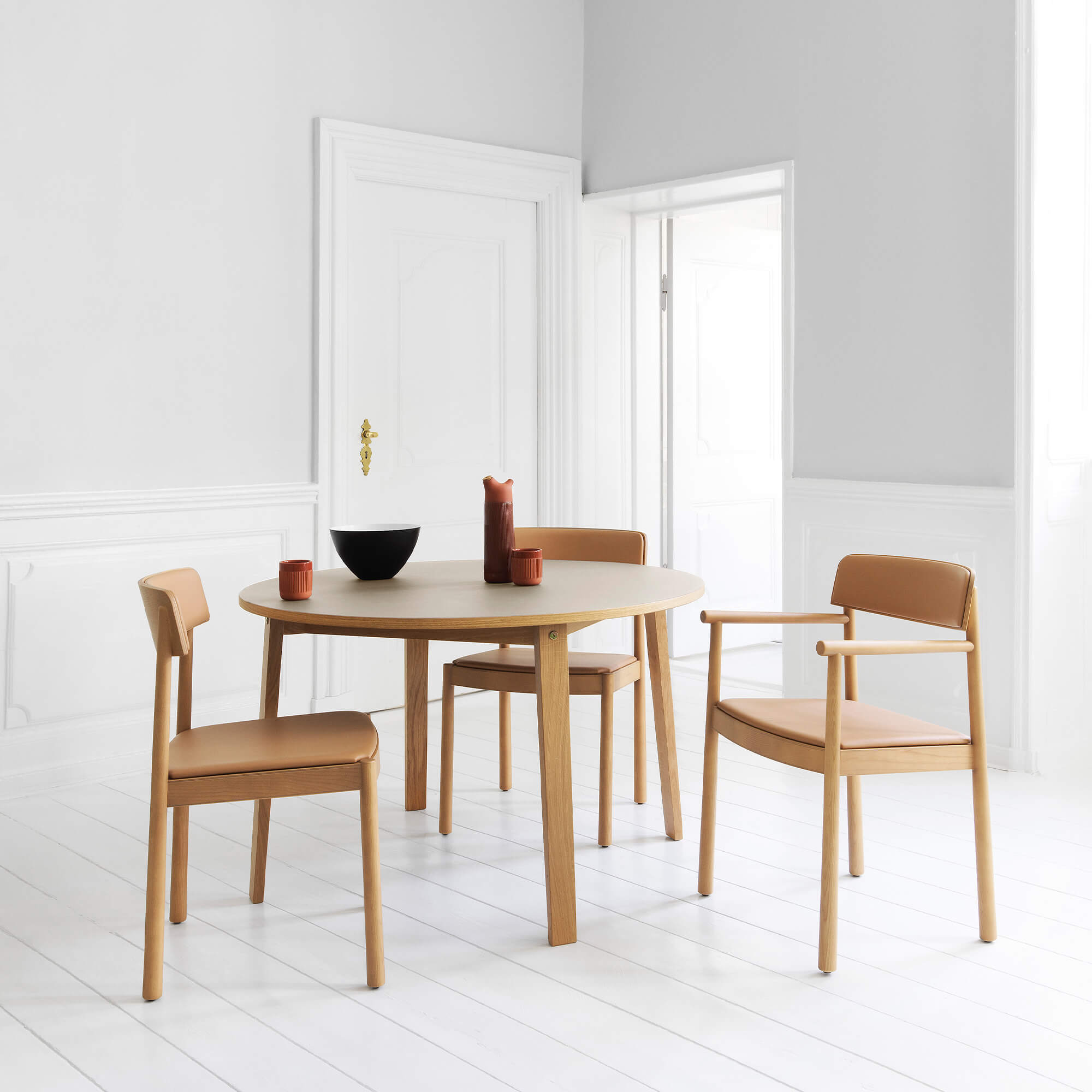 Timb Chair, scaun de dining tapițat