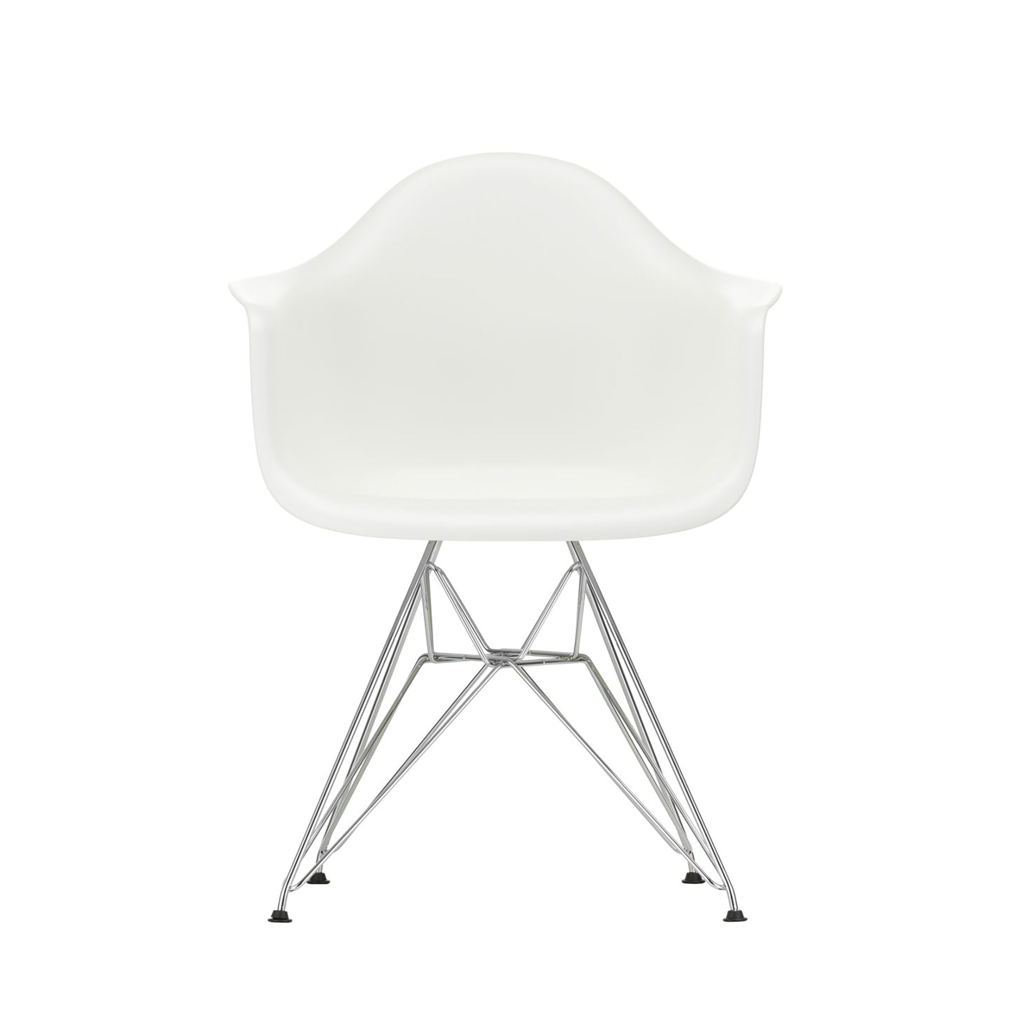 Eames Plastic RE DAR scaun cu baza cromată