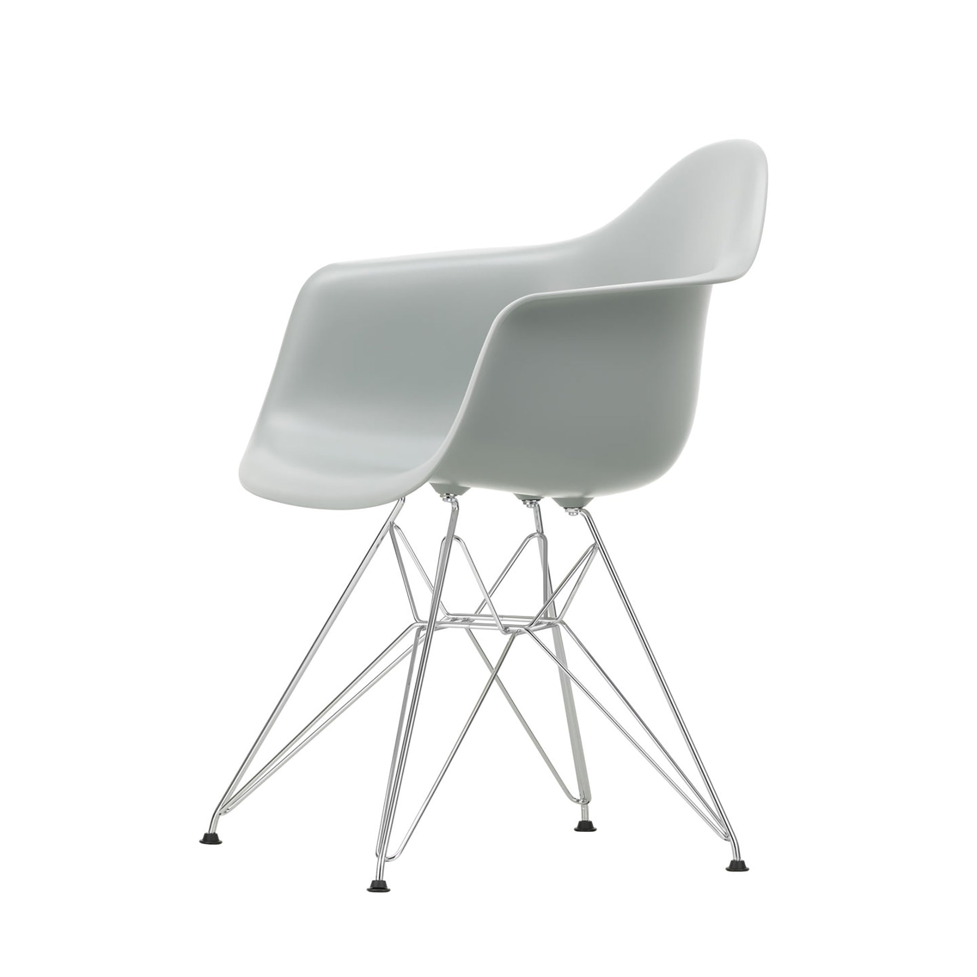 Eames Plastic RE DAR scaun cu baza cromată