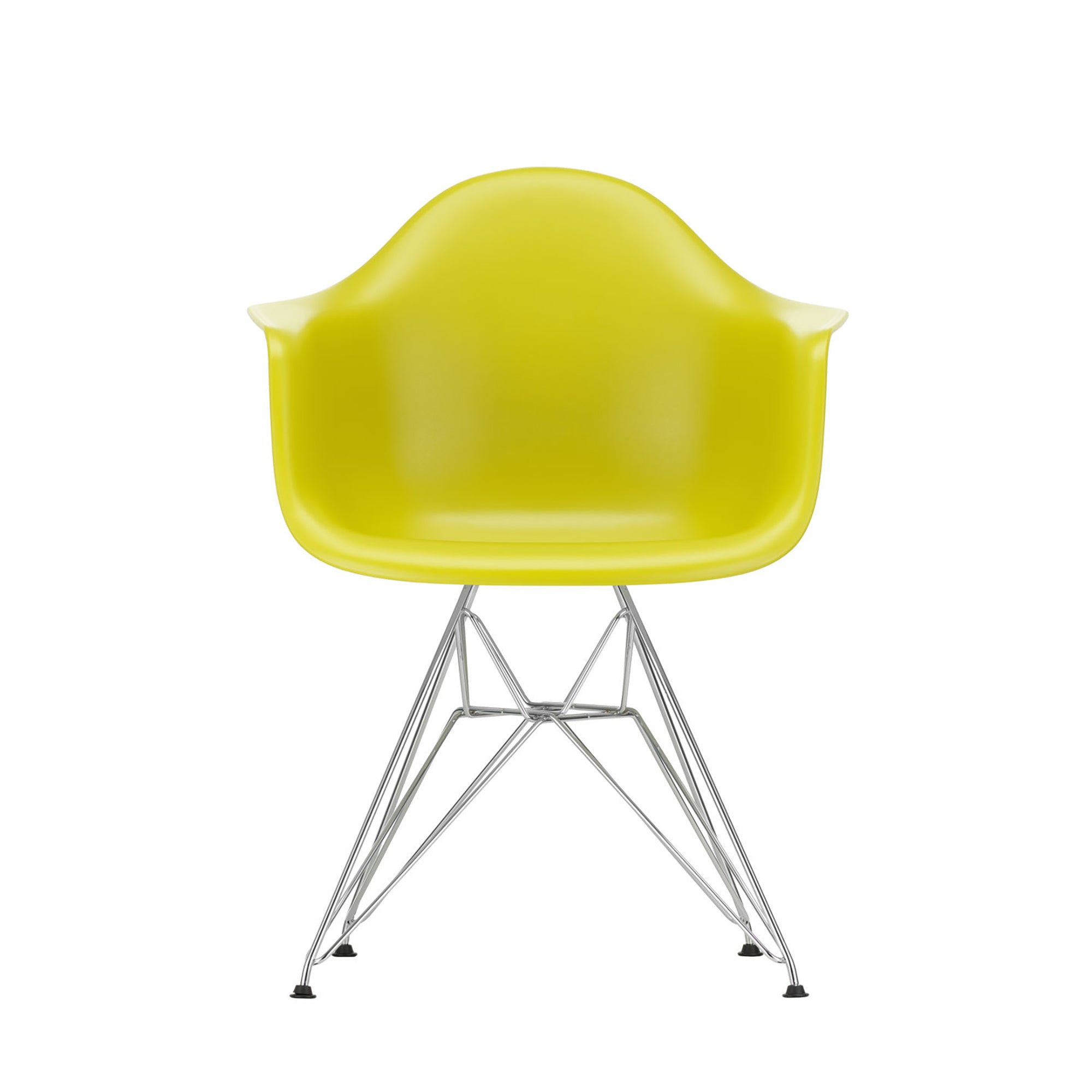 Eames Plastic RE DAR scaun cu baza cromată
