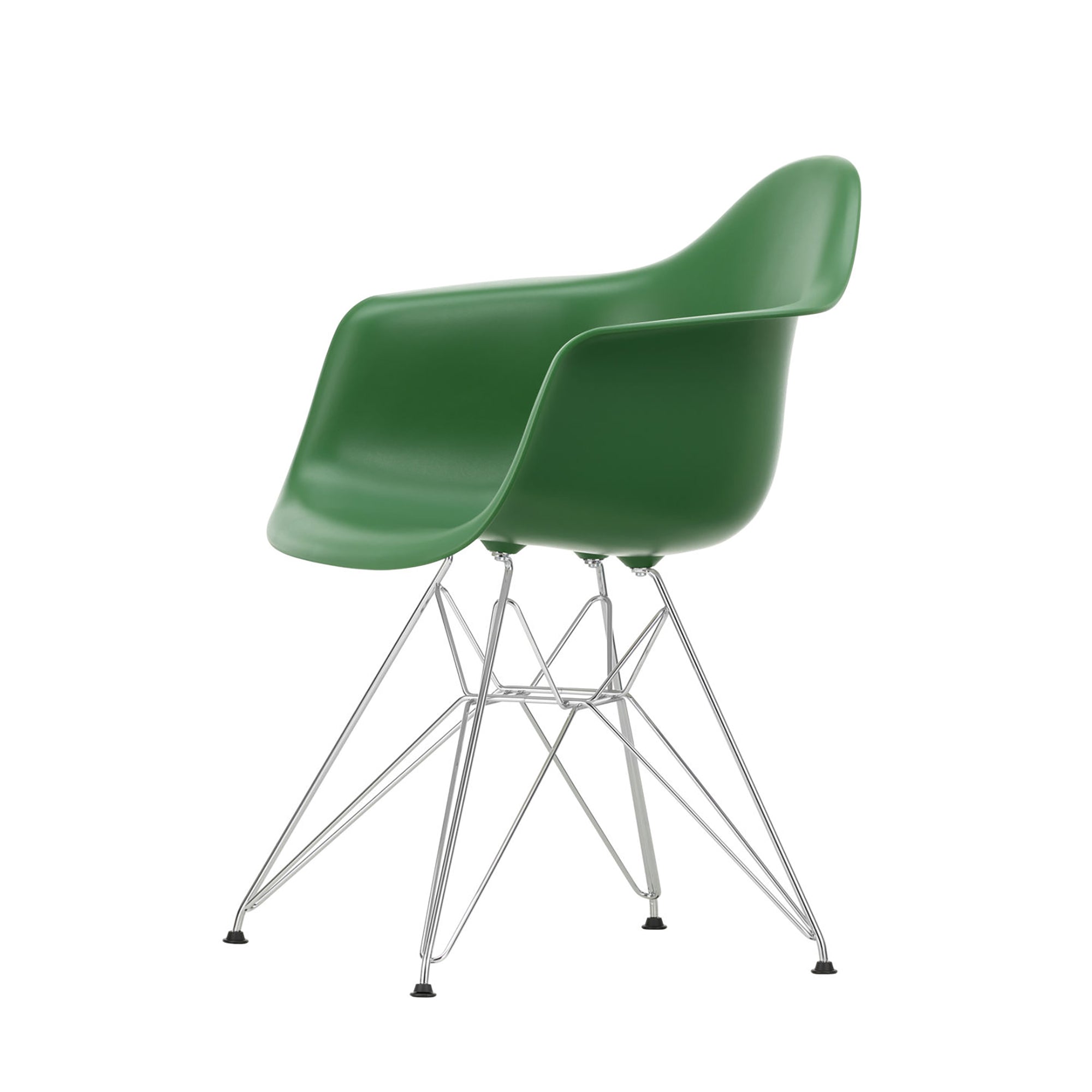 Eames Plastic RE DAR scaun cu baza cromată