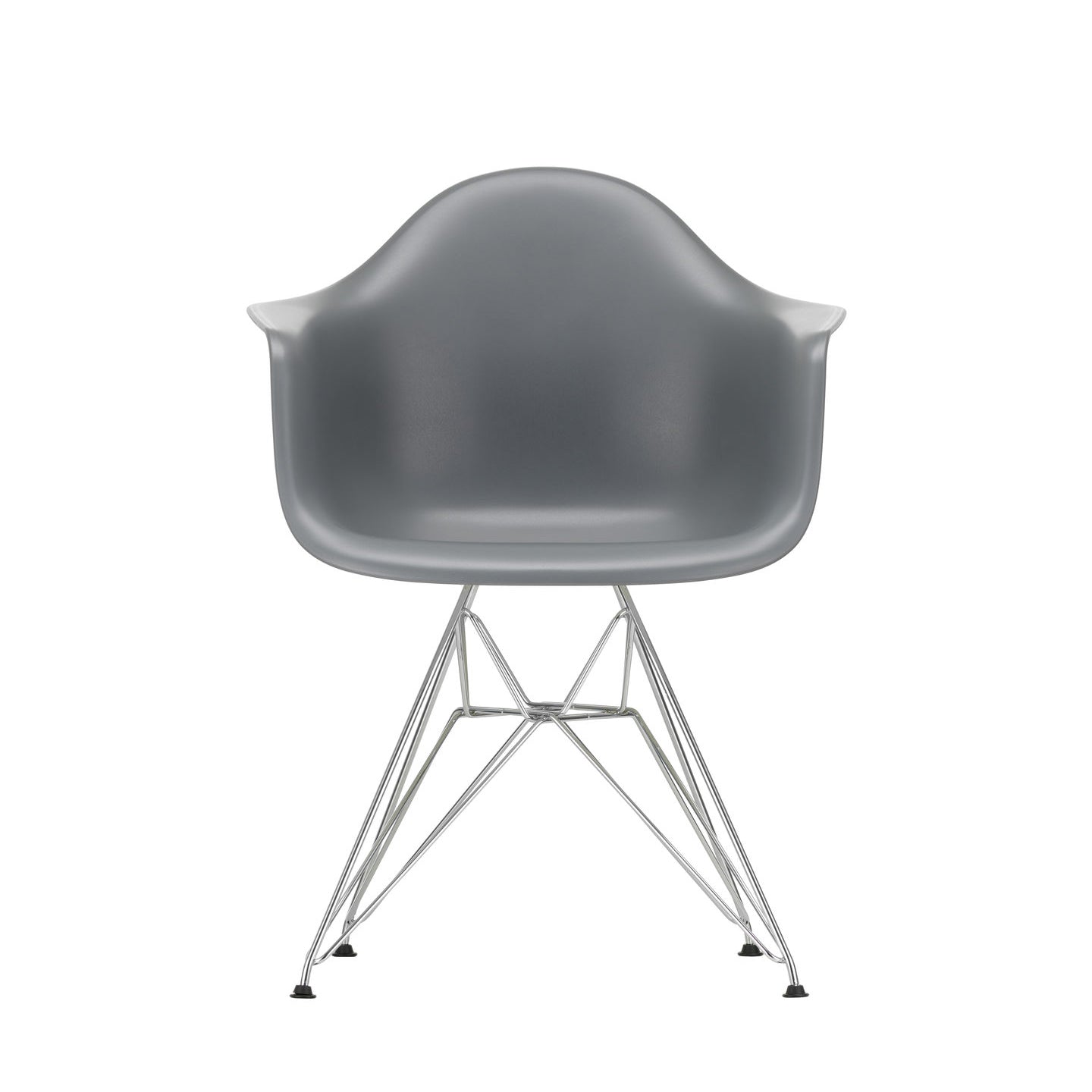 Eames Plastic RE DAR scaun cu baza cromată