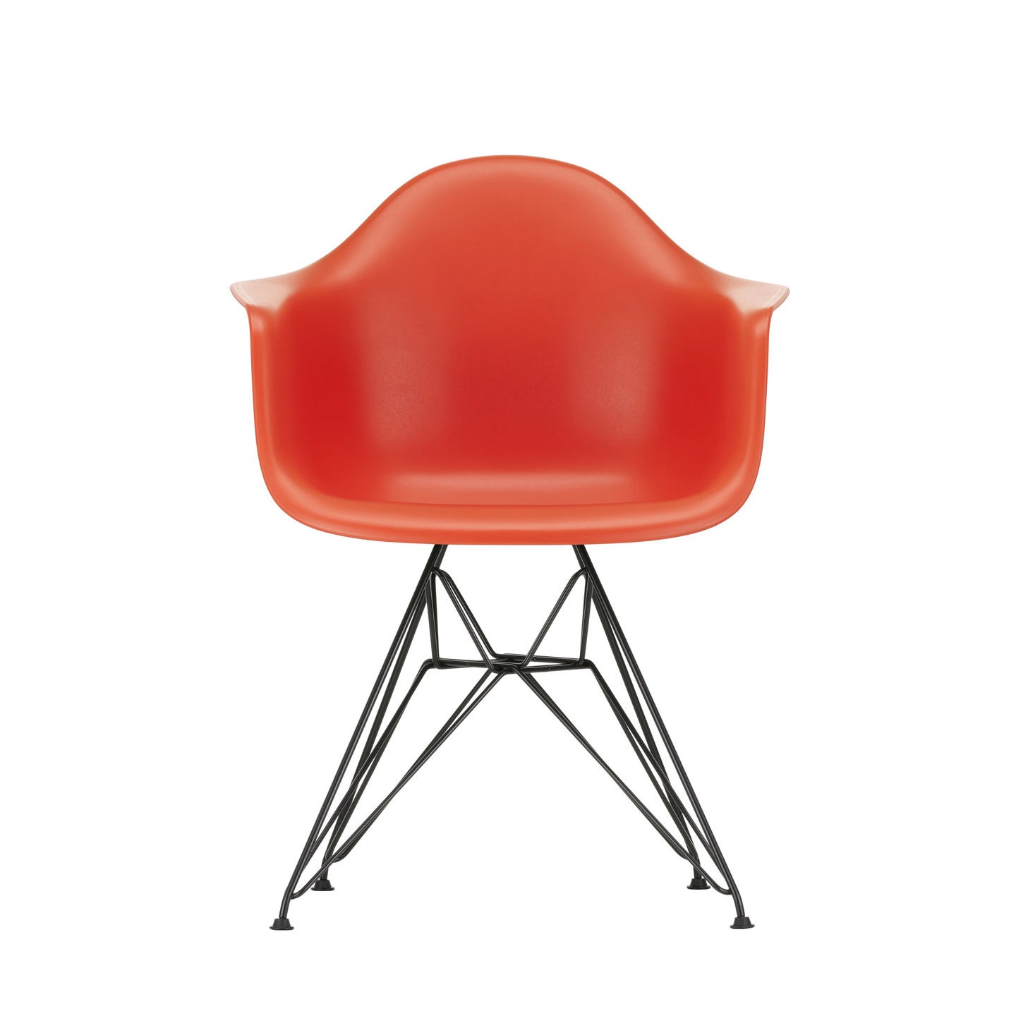 Eames Plastic RE DAR scaun cu baza neagră