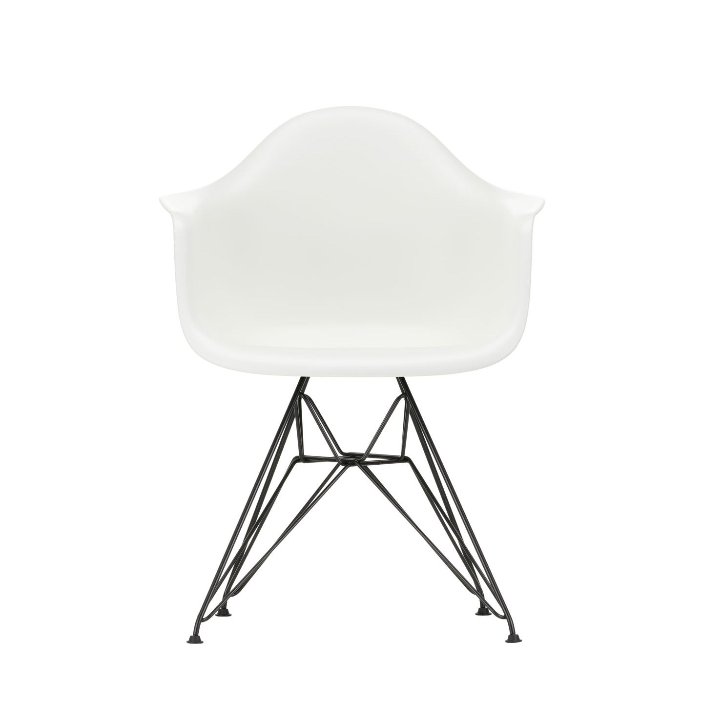 Eames Plastic RE DAR scaun cu baza neagră