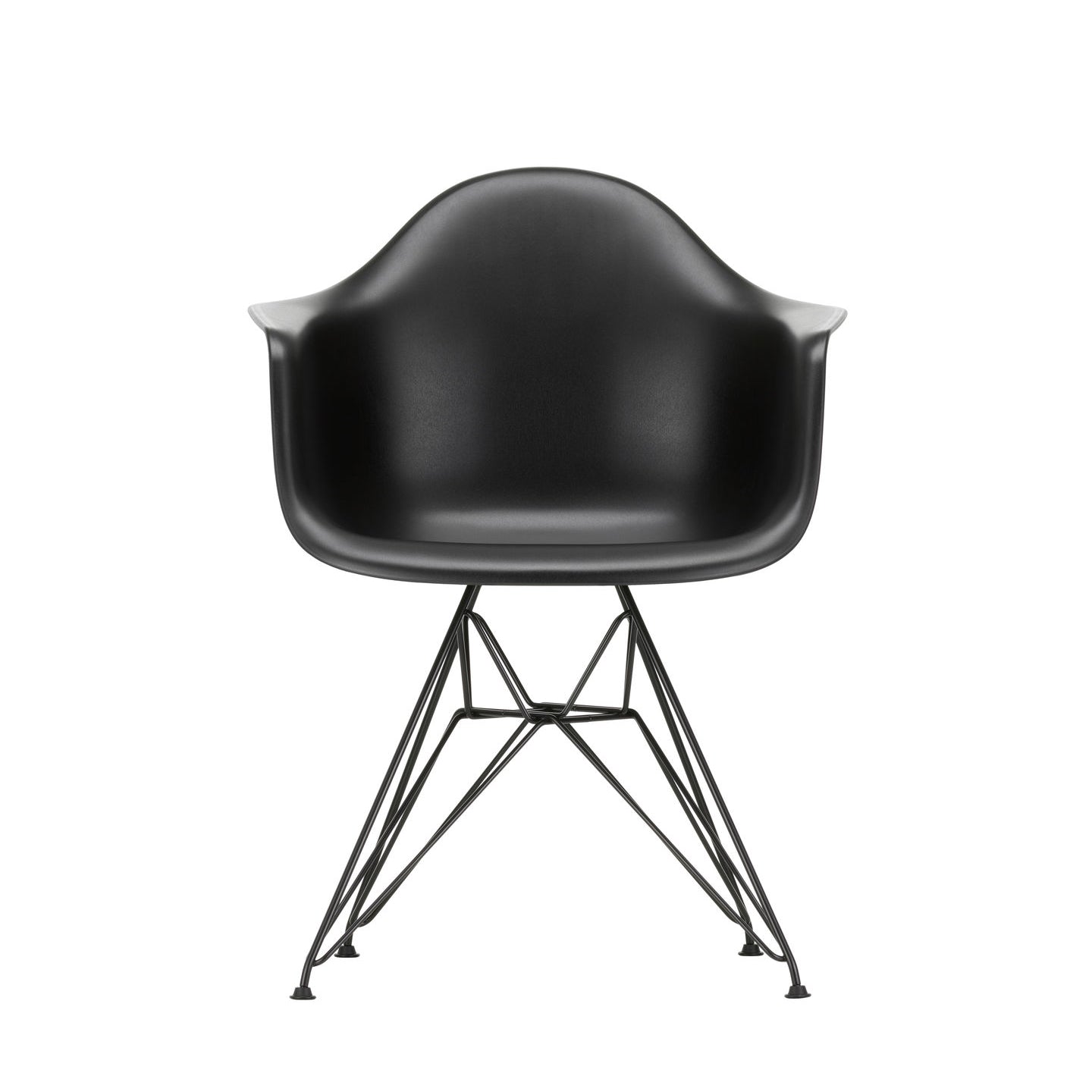 Eames Plastic RE DAR scaun cu baza neagră