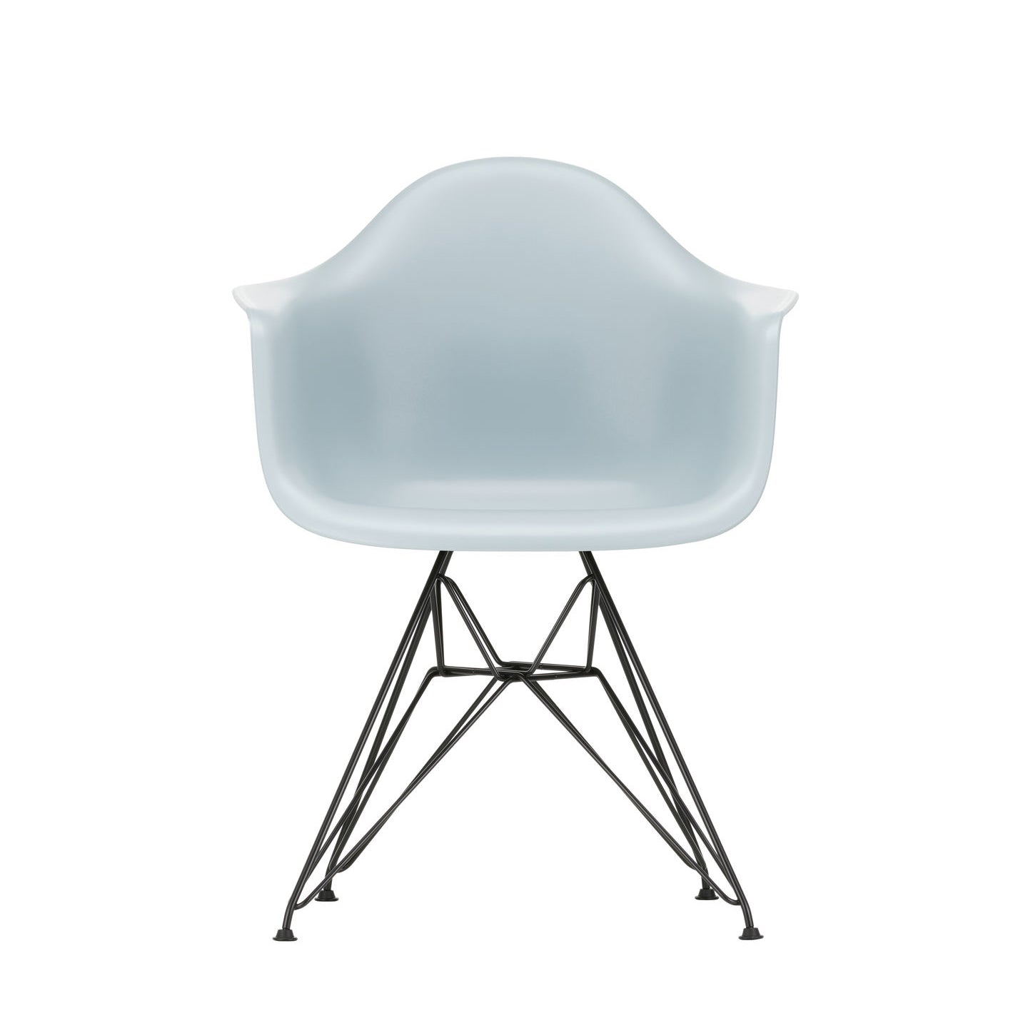 Eames Plastic RE DAR scaun cu baza neagră