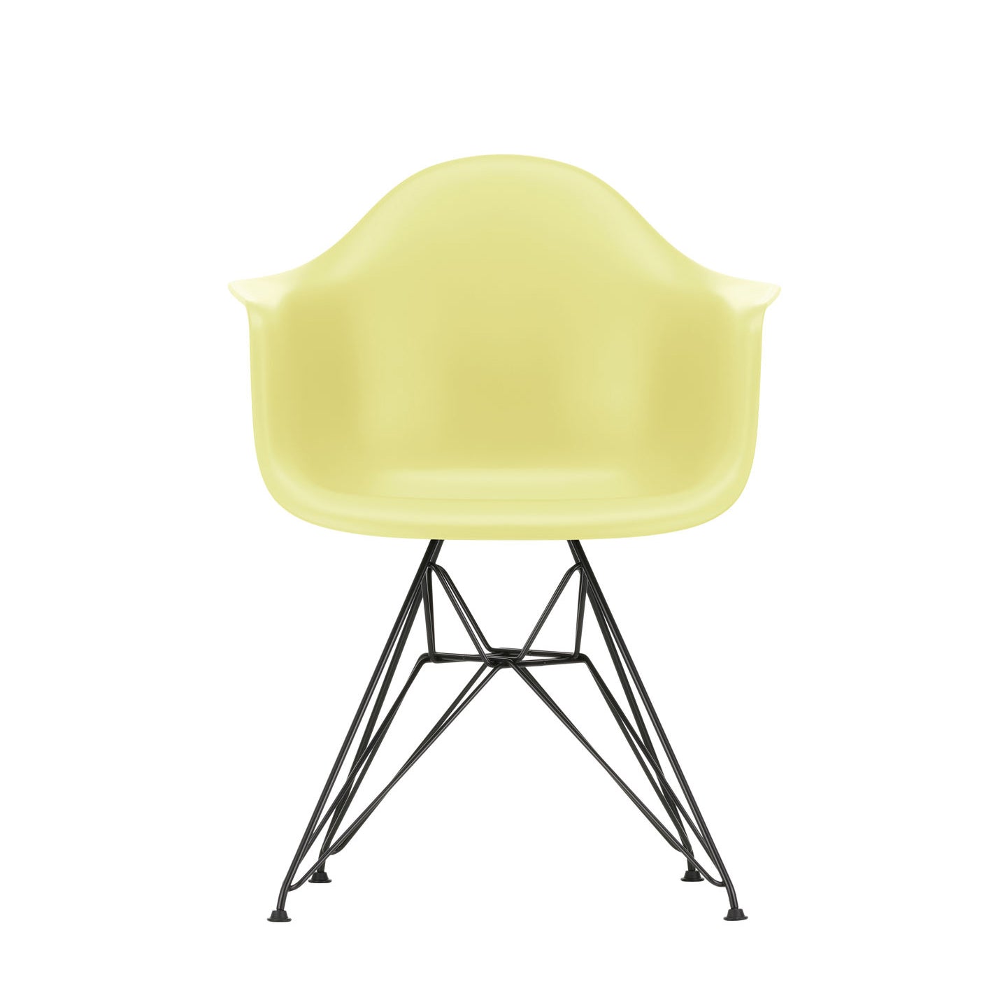 Eames Plastic RE DAR scaun cu baza neagră