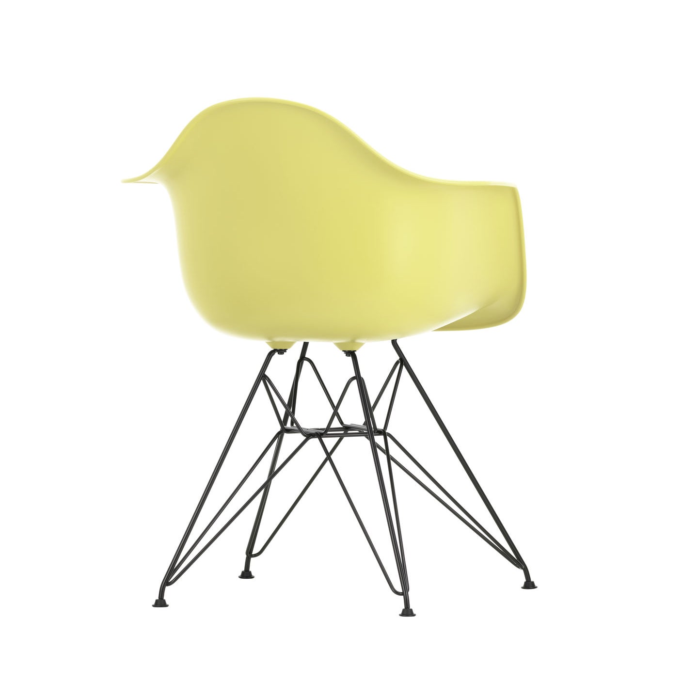 Eames Plastic RE DAR scaun cu baza neagră
