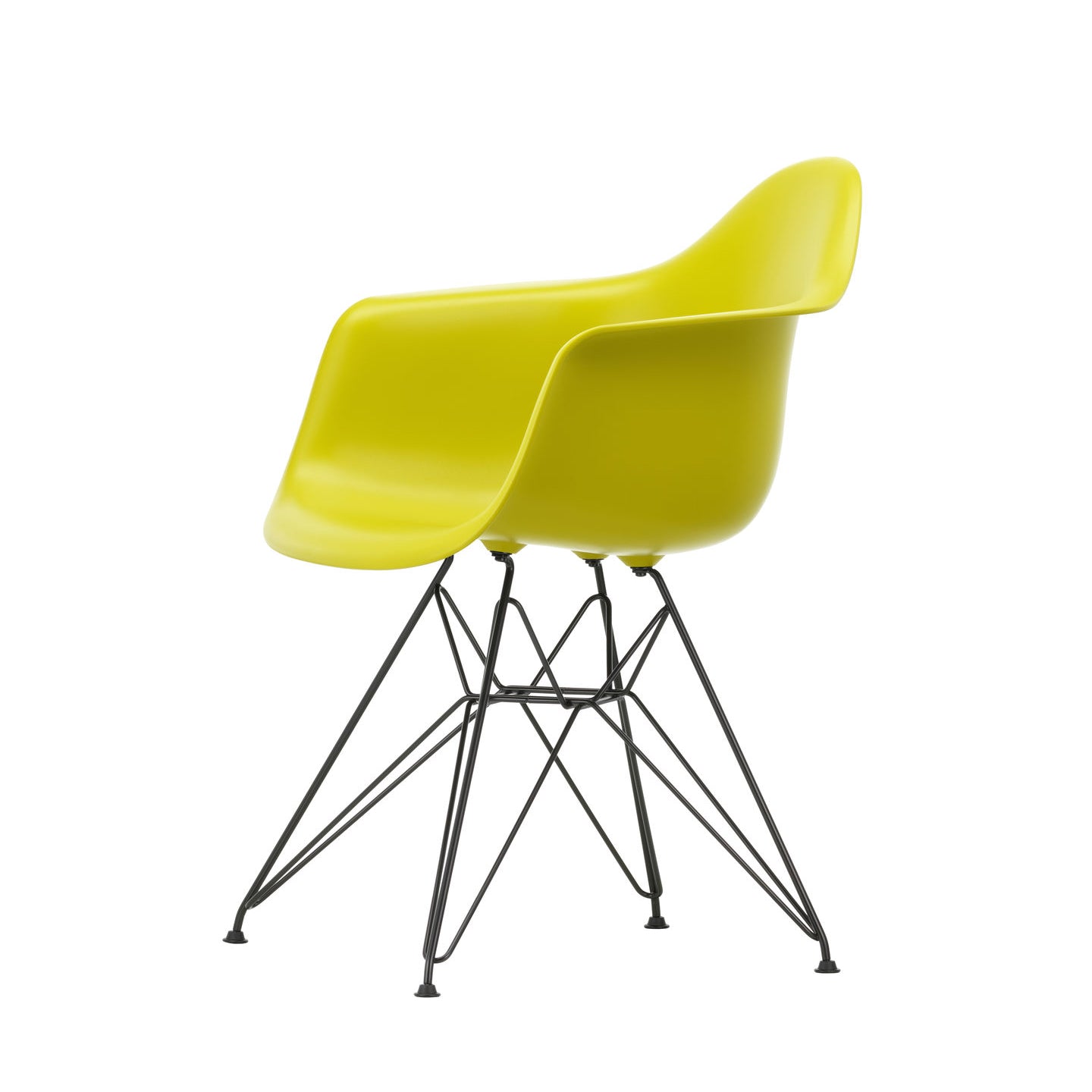 Eames Plastic RE DAR scaun cu baza neagră