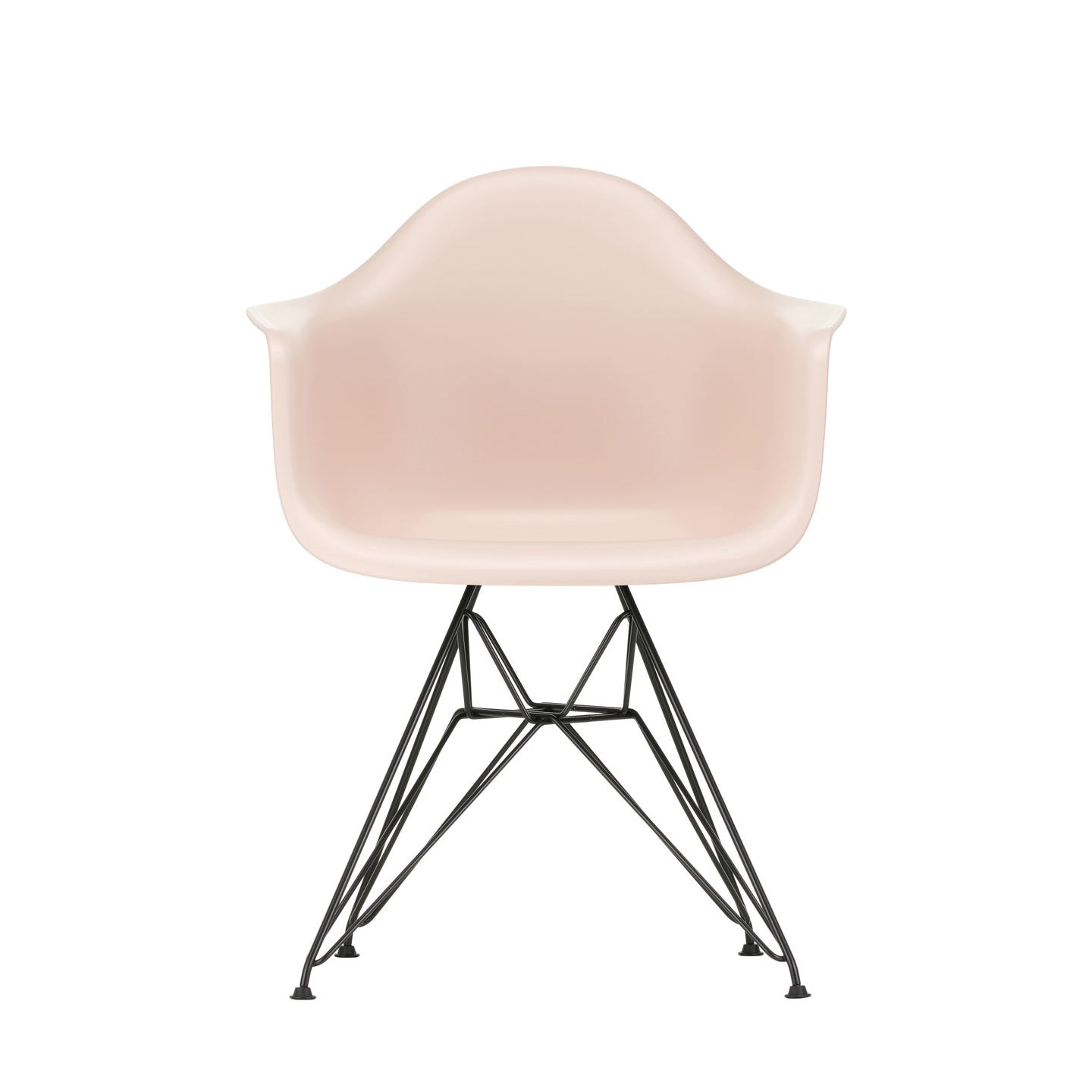 Eames Plastic RE DAR scaun cu baza neagră