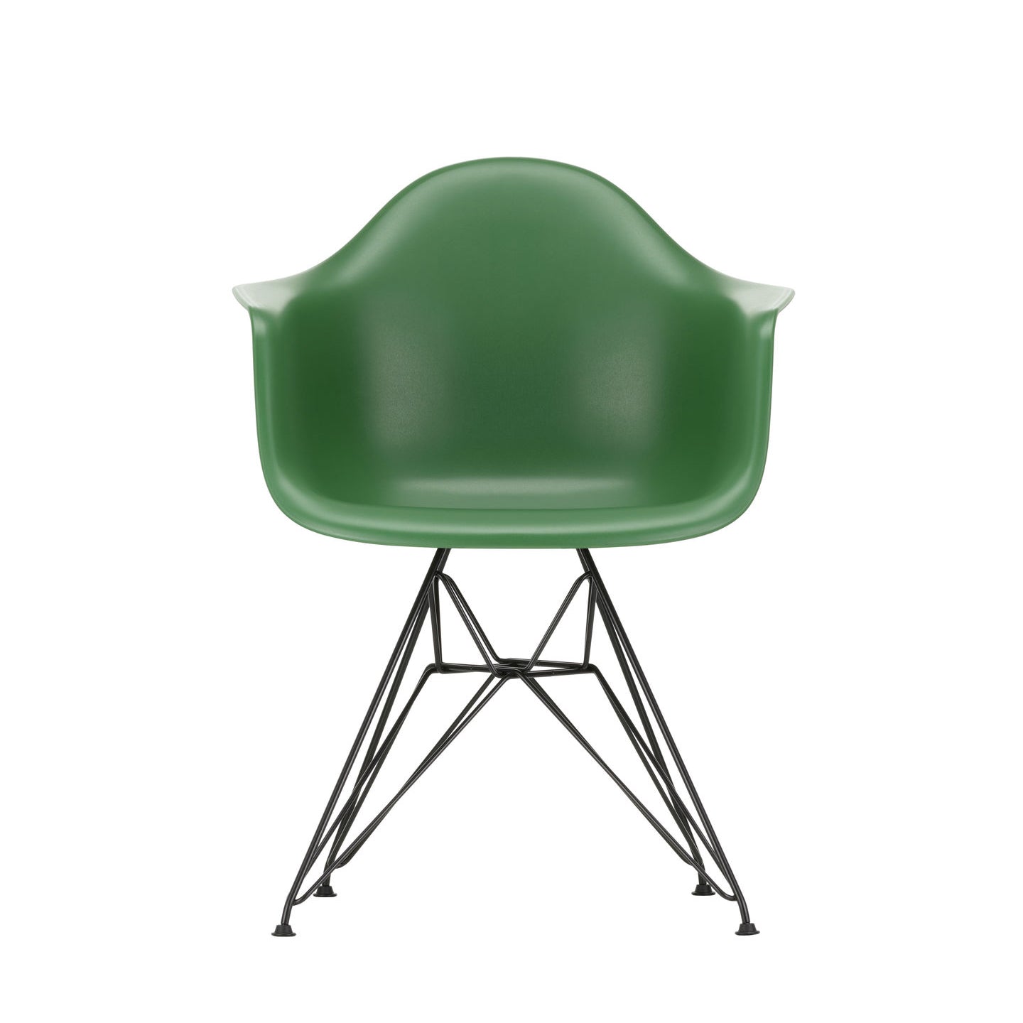 Eames Plastic RE DAR scaun cu baza neagră