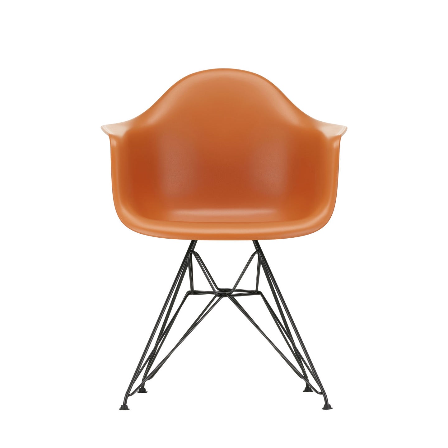Eames Plastic RE DAR scaun cu baza neagră