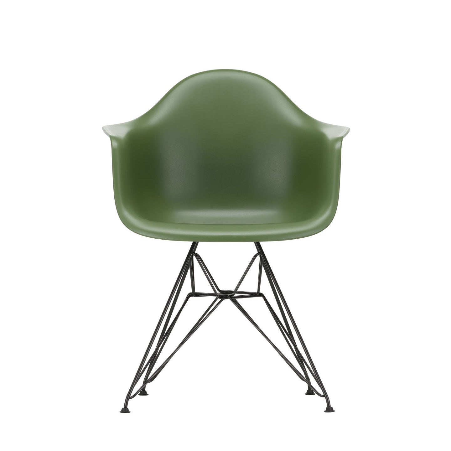 Eames Plastic RE DAR scaun cu baza neagră