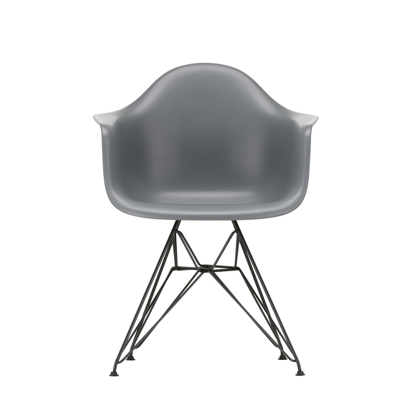 Eames Plastic RE DAR scaun cu baza neagră