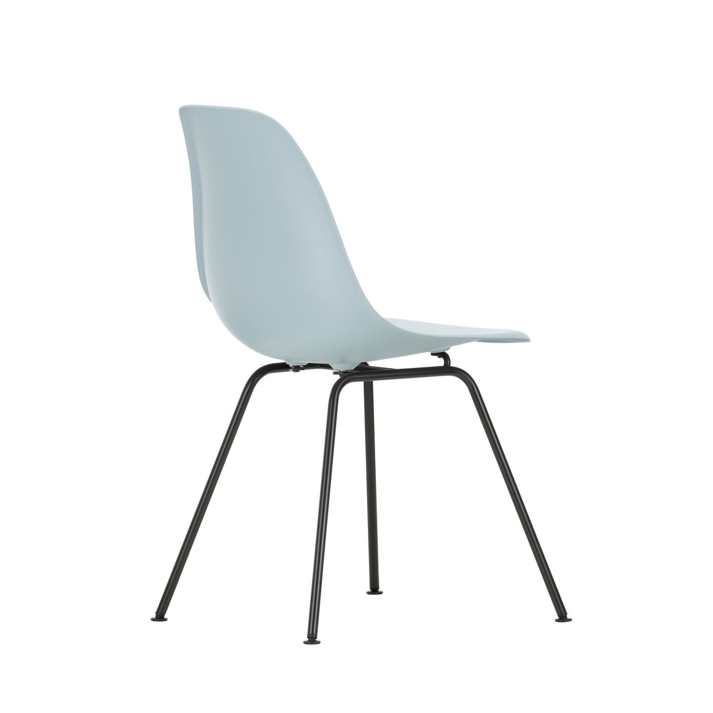 Eames Plastic RE DSX scaun cu baza neagră