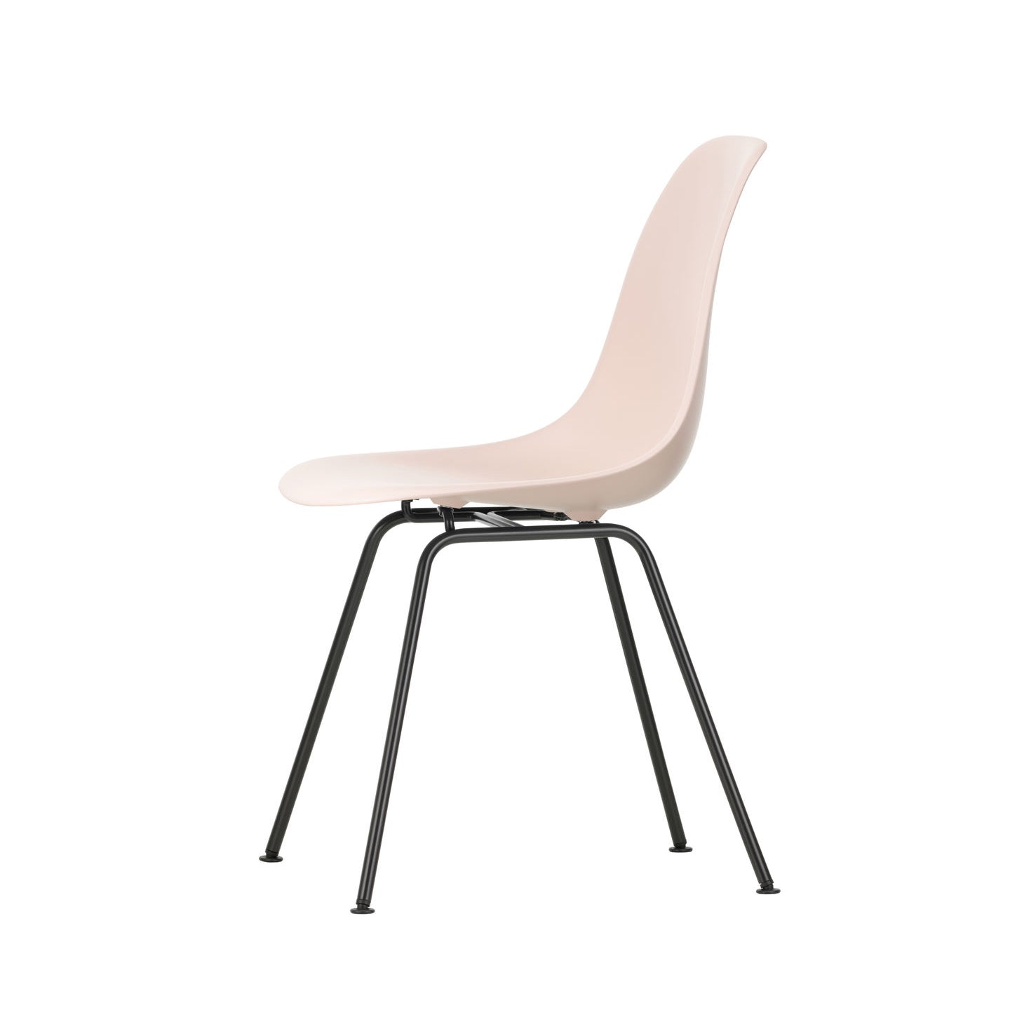 Eames Plastic RE DSX scaun cu baza neagră