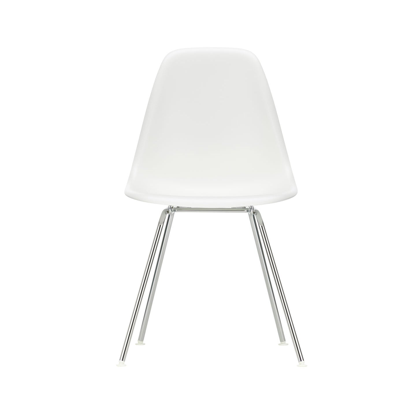 Eames Plastic RE DSX scaun cu baza cromată