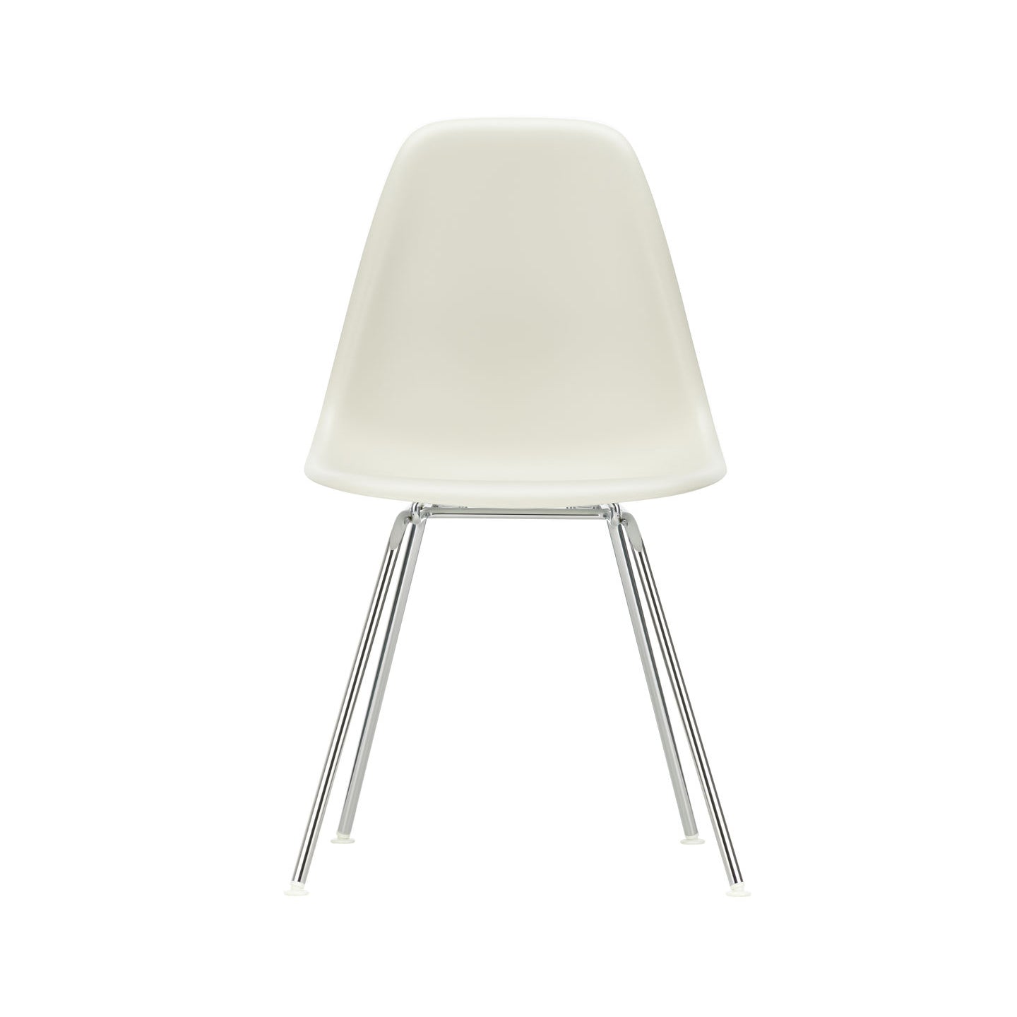 Eames Plastic RE DSX scaun cu baza cromată