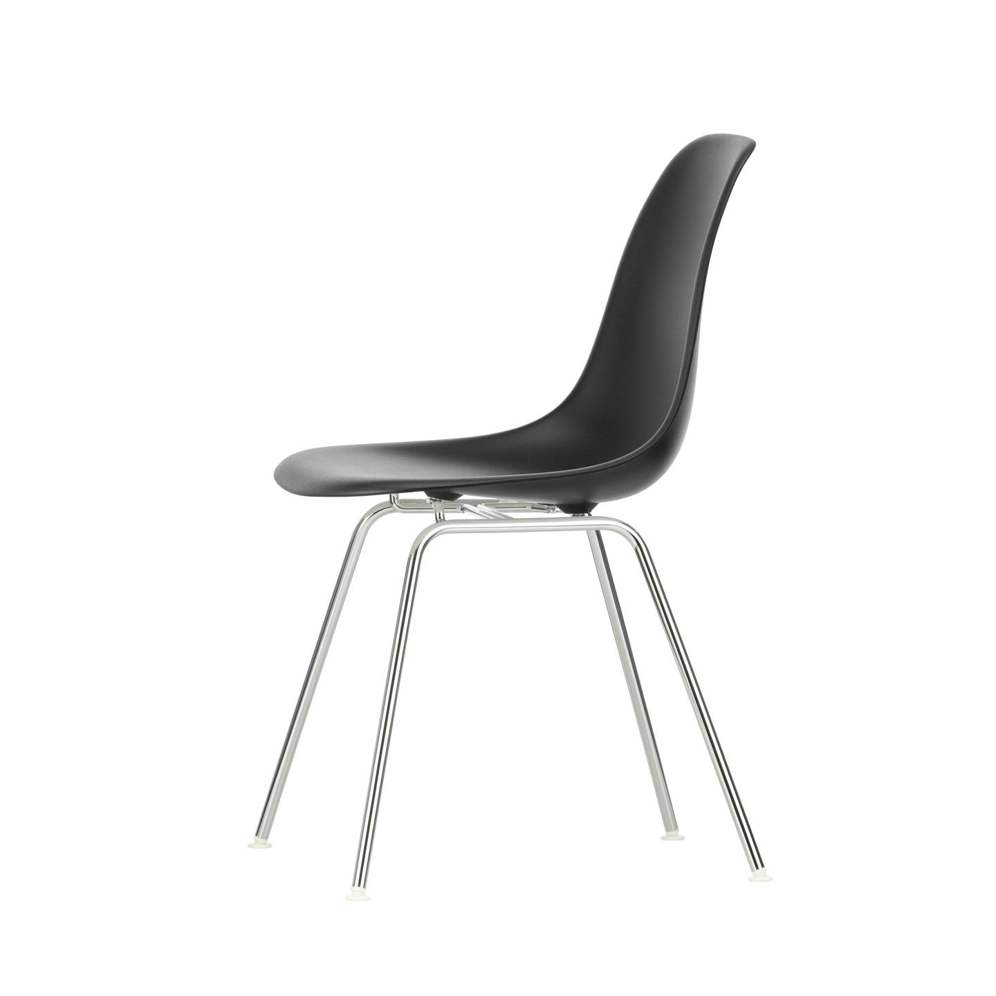 Eames Plastic RE DSX scaun cu baza cromată