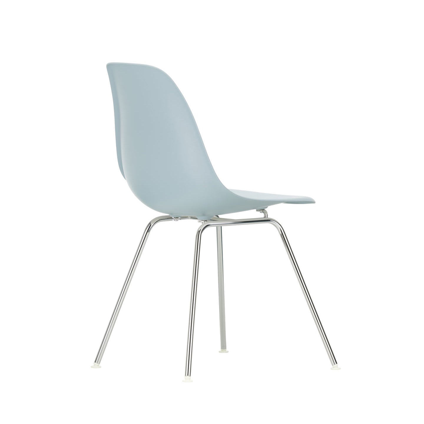 Eames Plastic RE DSX scaun cu baza cromată