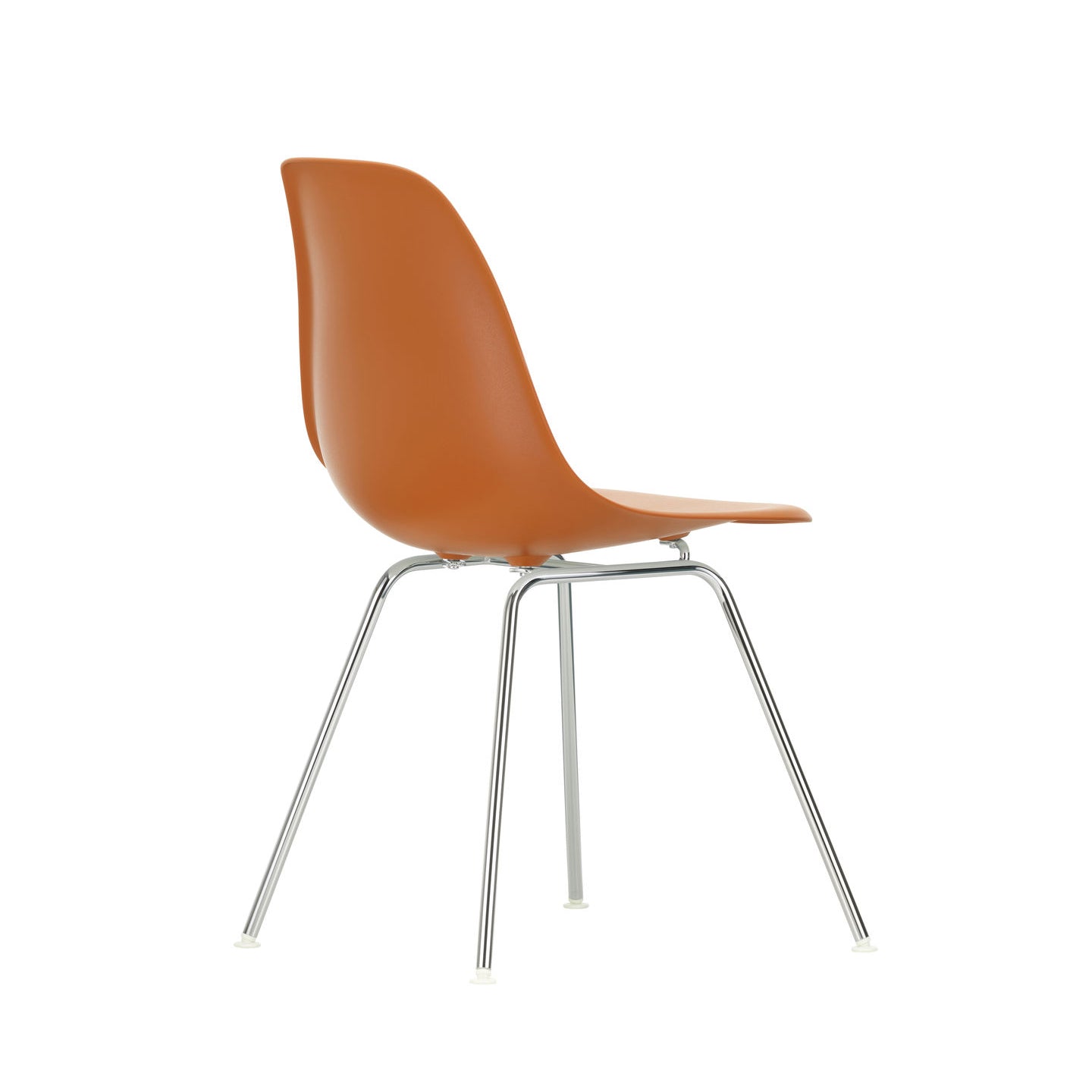 Eames Plastic RE DSX scaun cu baza cromată