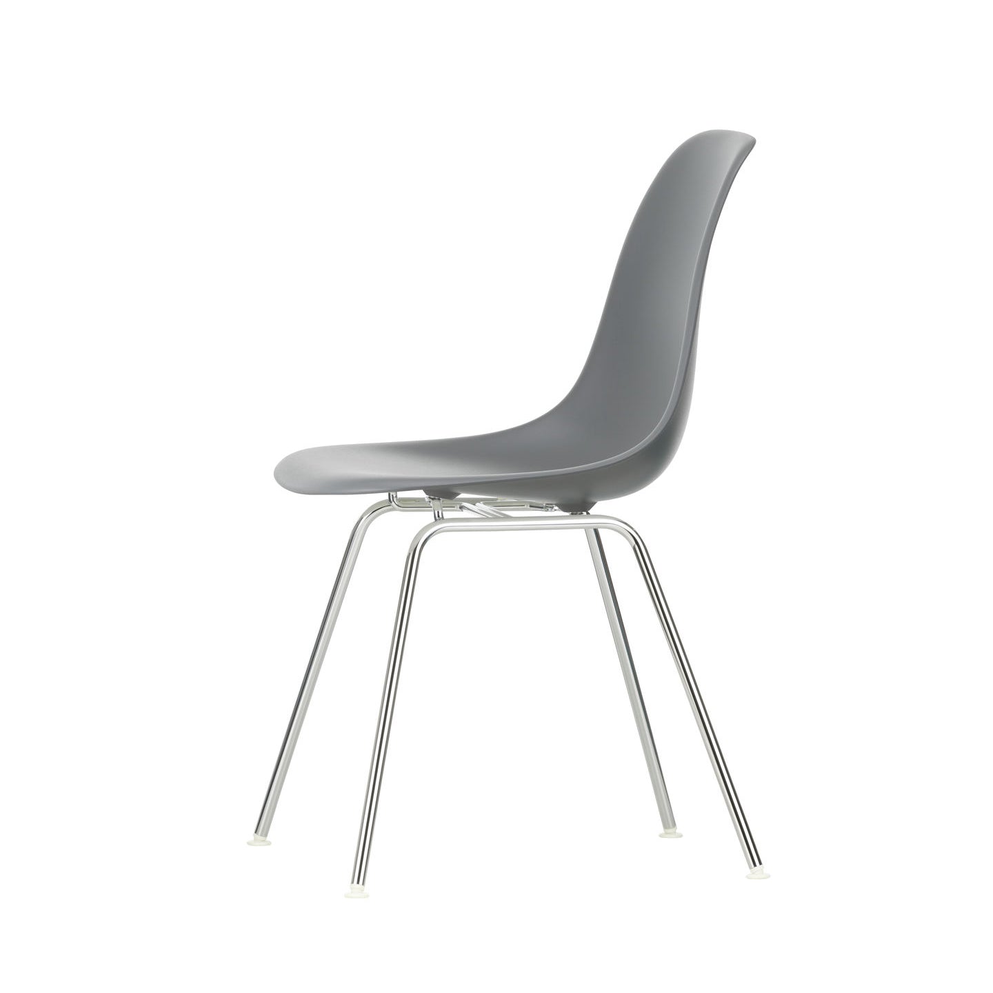 Eames Plastic RE DSX scaun cu baza cromată
