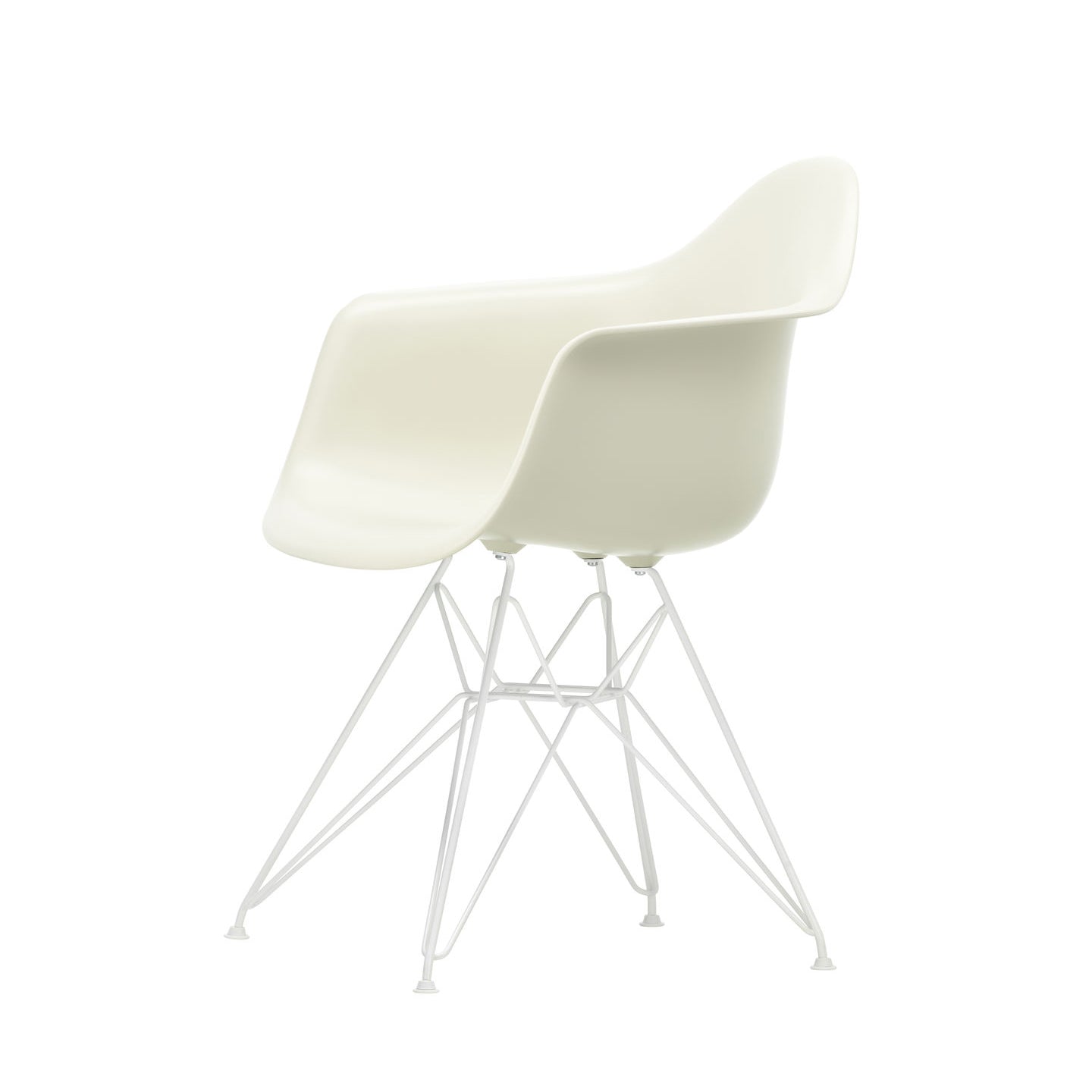 Eames Plastic RE DAR scaun cu baza albă