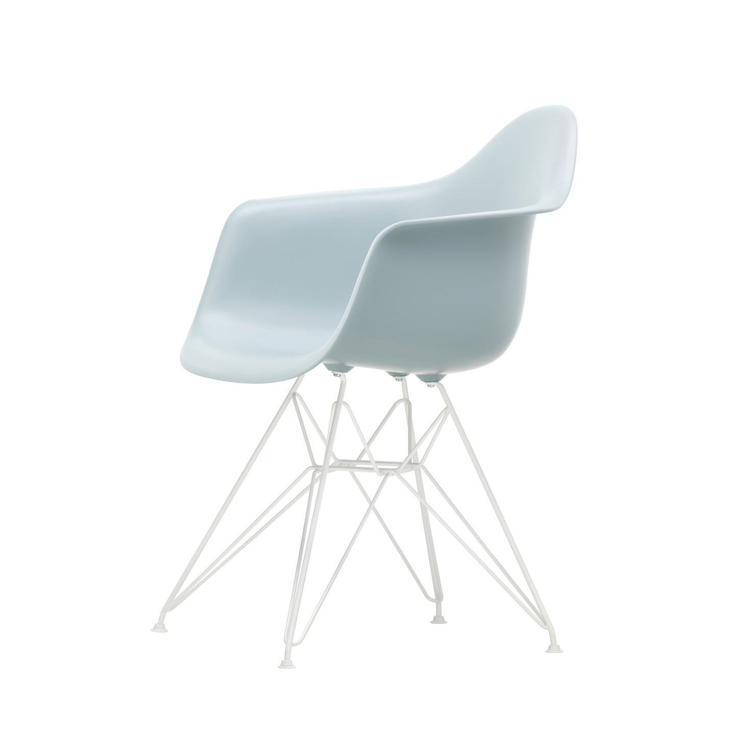 Eames Plastic RE DAR scaun cu baza albă