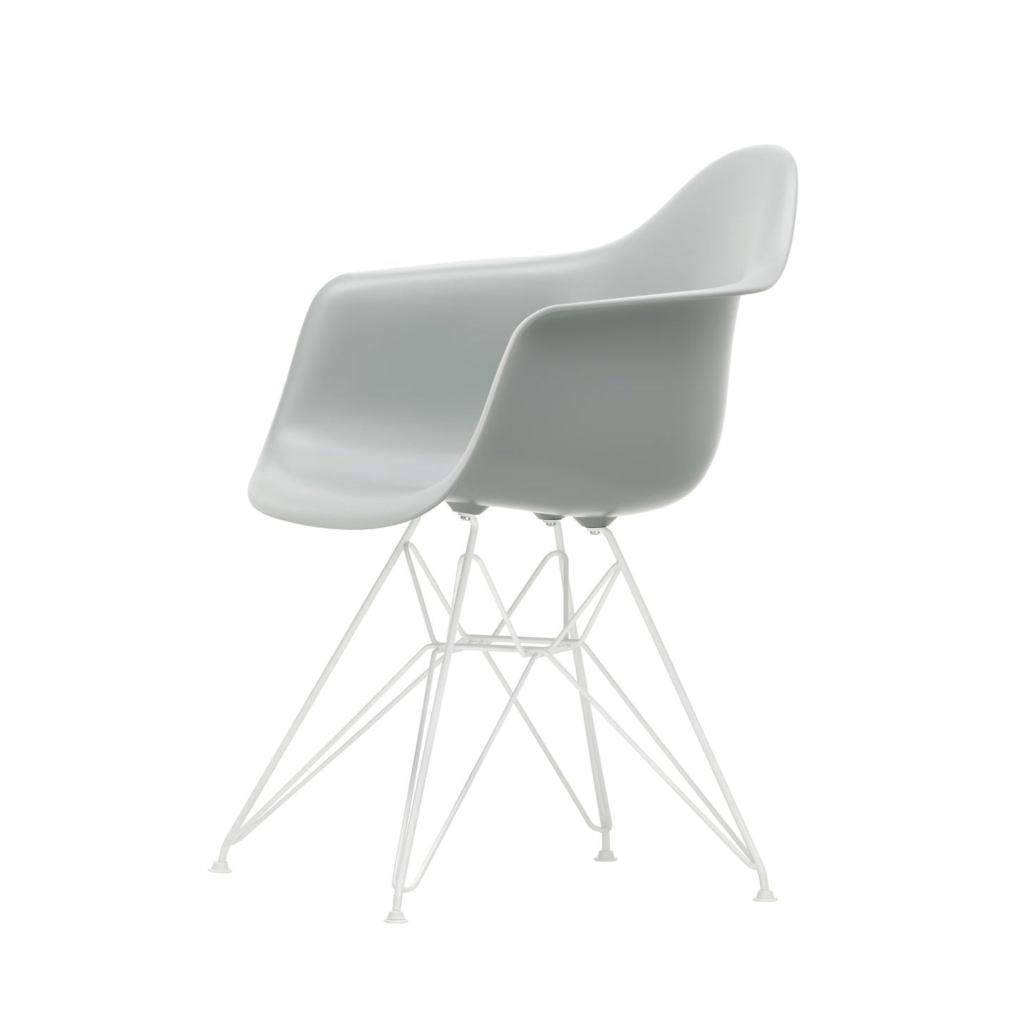 Eames Plastic RE DAR scaun cu baza albă