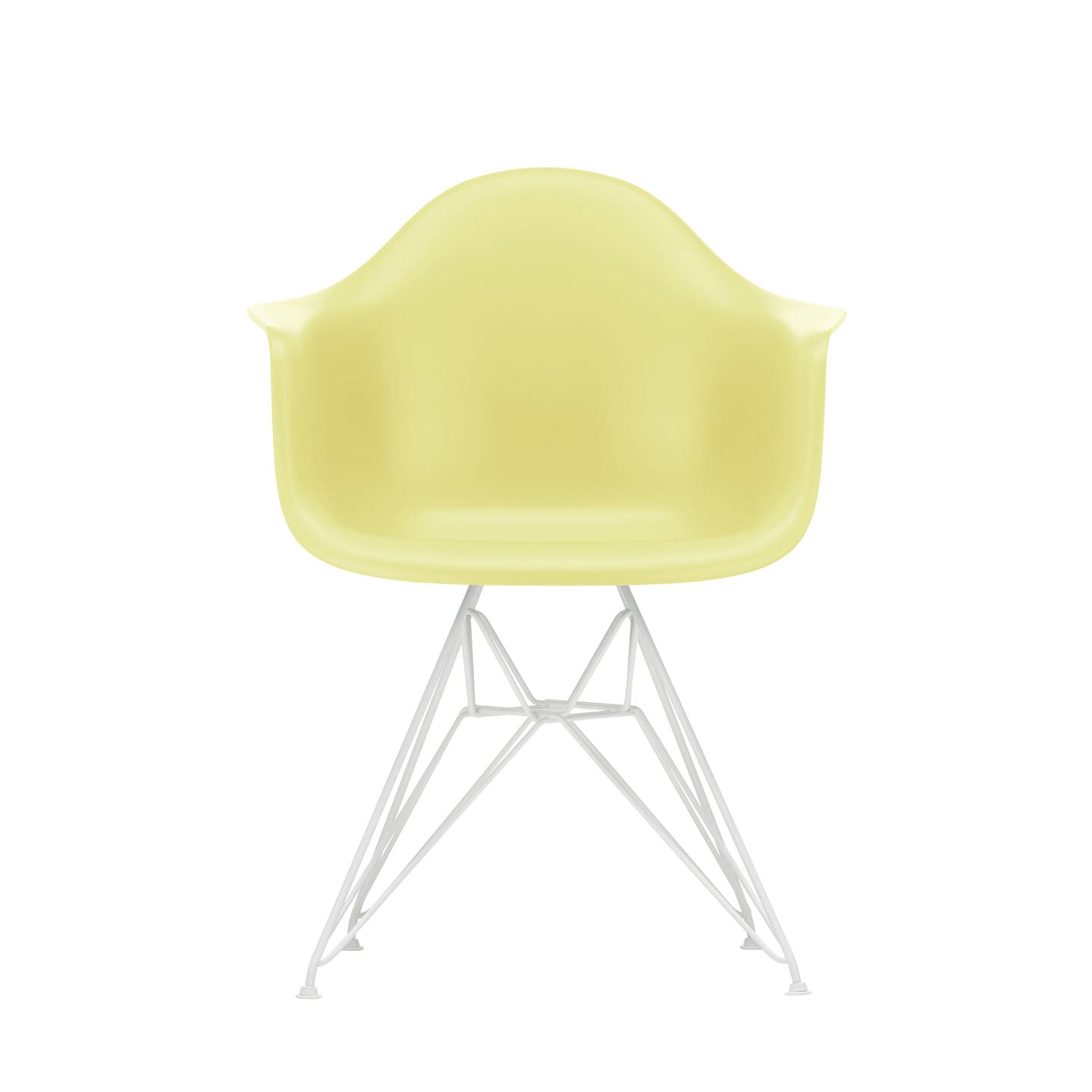 Eames Plastic RE DAR scaun cu baza albă