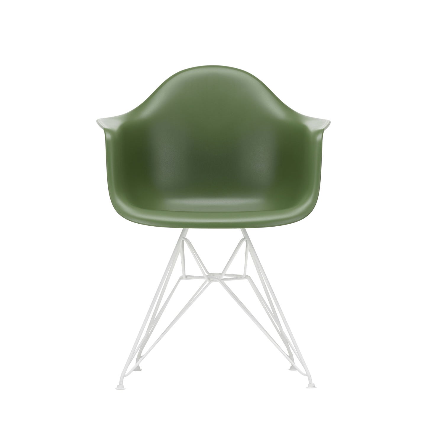 Eames Plastic RE DAR scaun cu baza albă