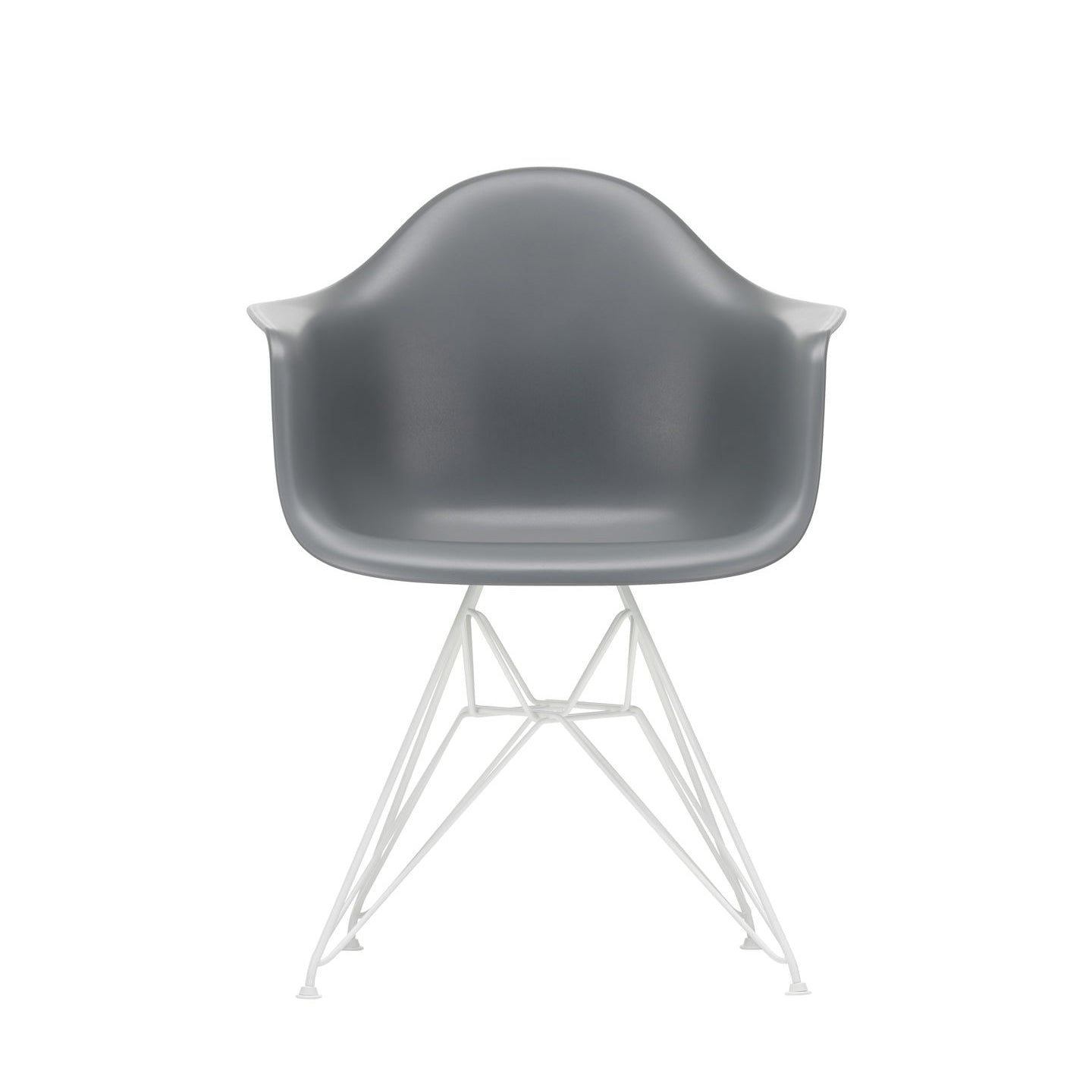 Eames Plastic RE DAR scaun cu baza albă