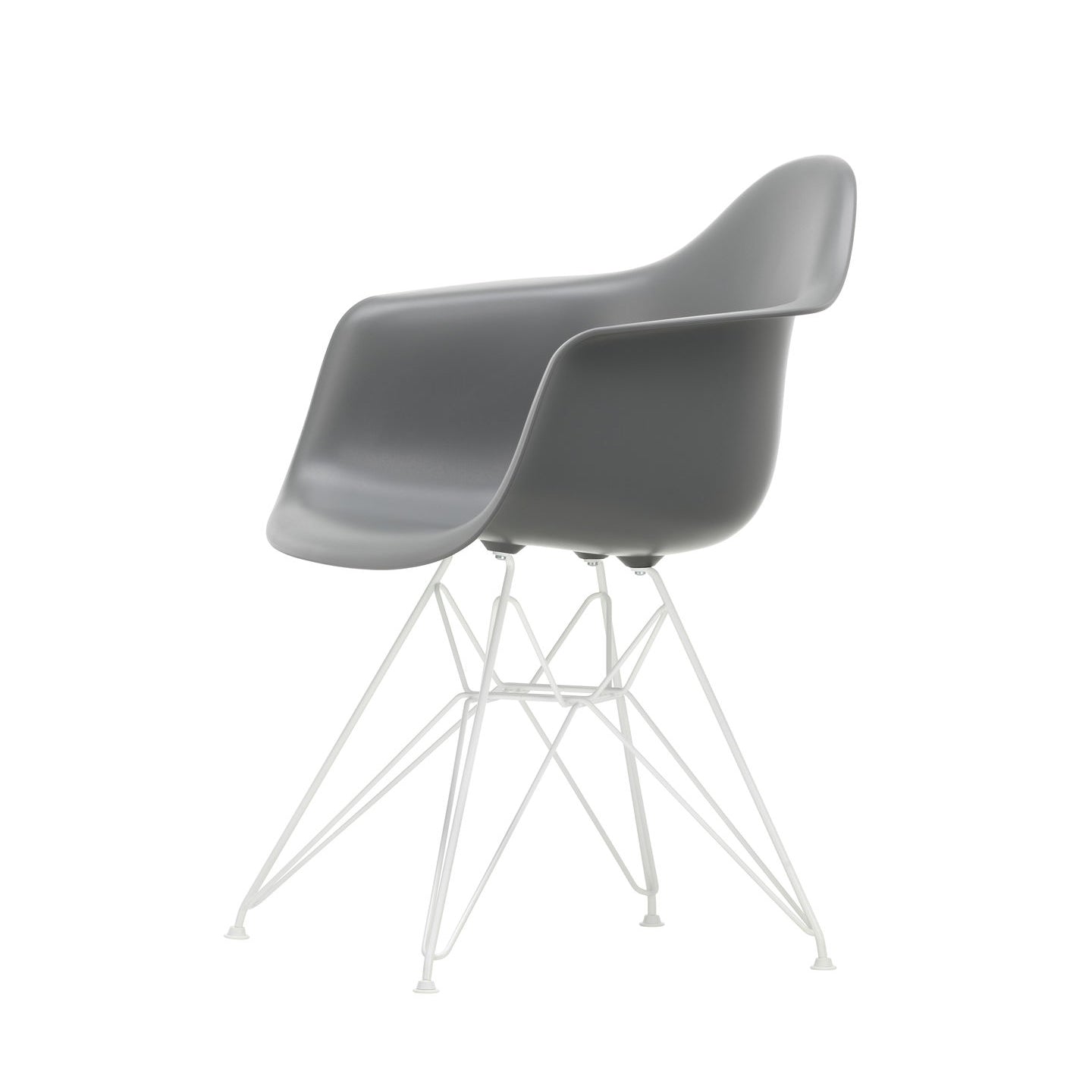 Eames Plastic RE DAR scaun cu baza albă