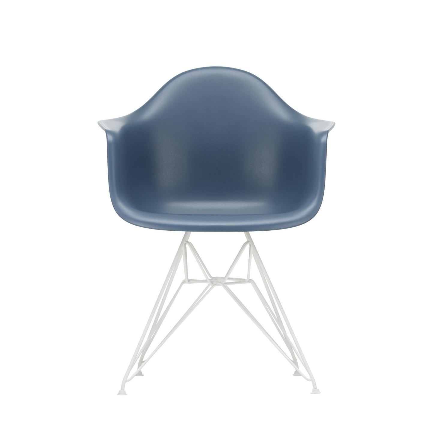 Eames Plastic DAR scaun cu bază albă