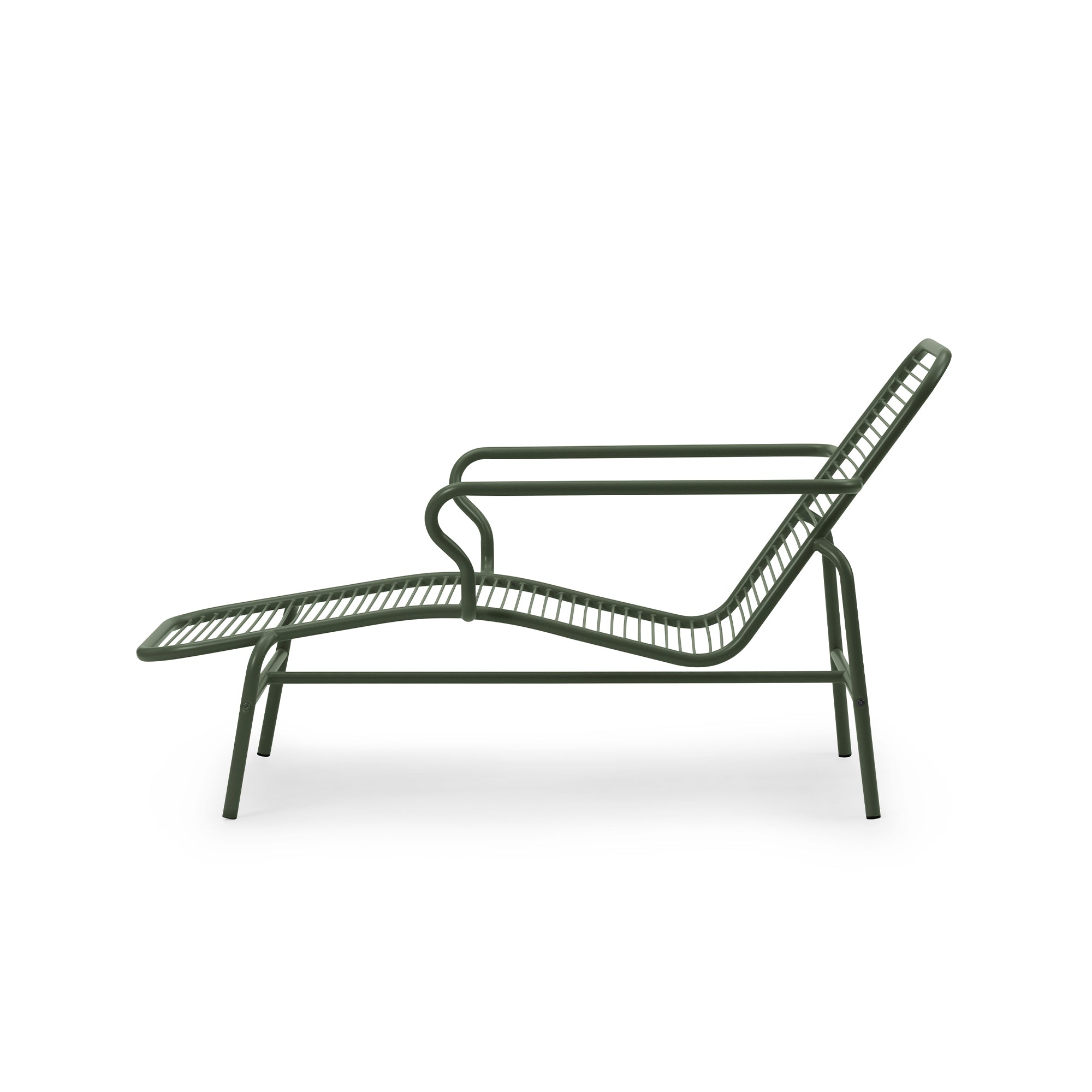 Vig Chaise Longue, șezlong de metal