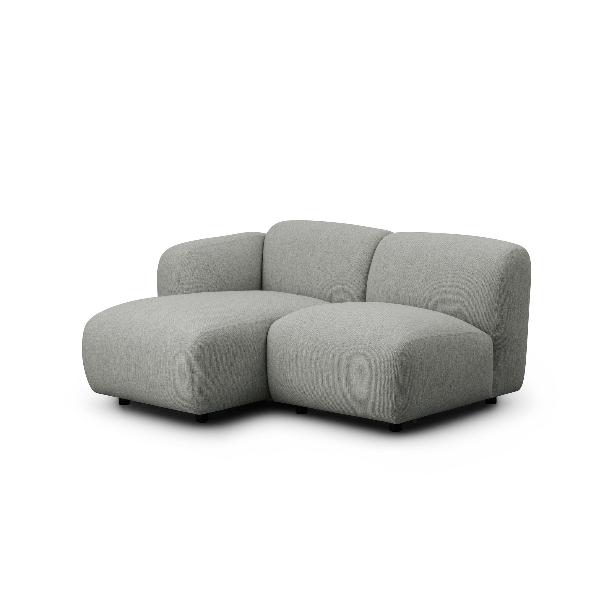 Swell canapea modulară 2 locuri cu șezlong